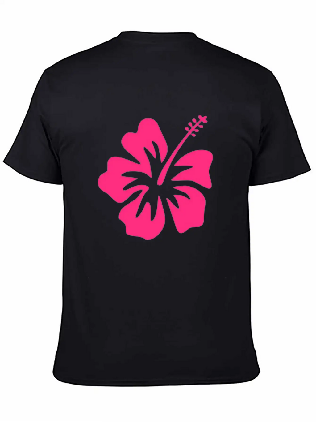 Beachy Hibiscus Vibez Casual Graphic T-Shirt – Simple And Comfortable Daily Wear