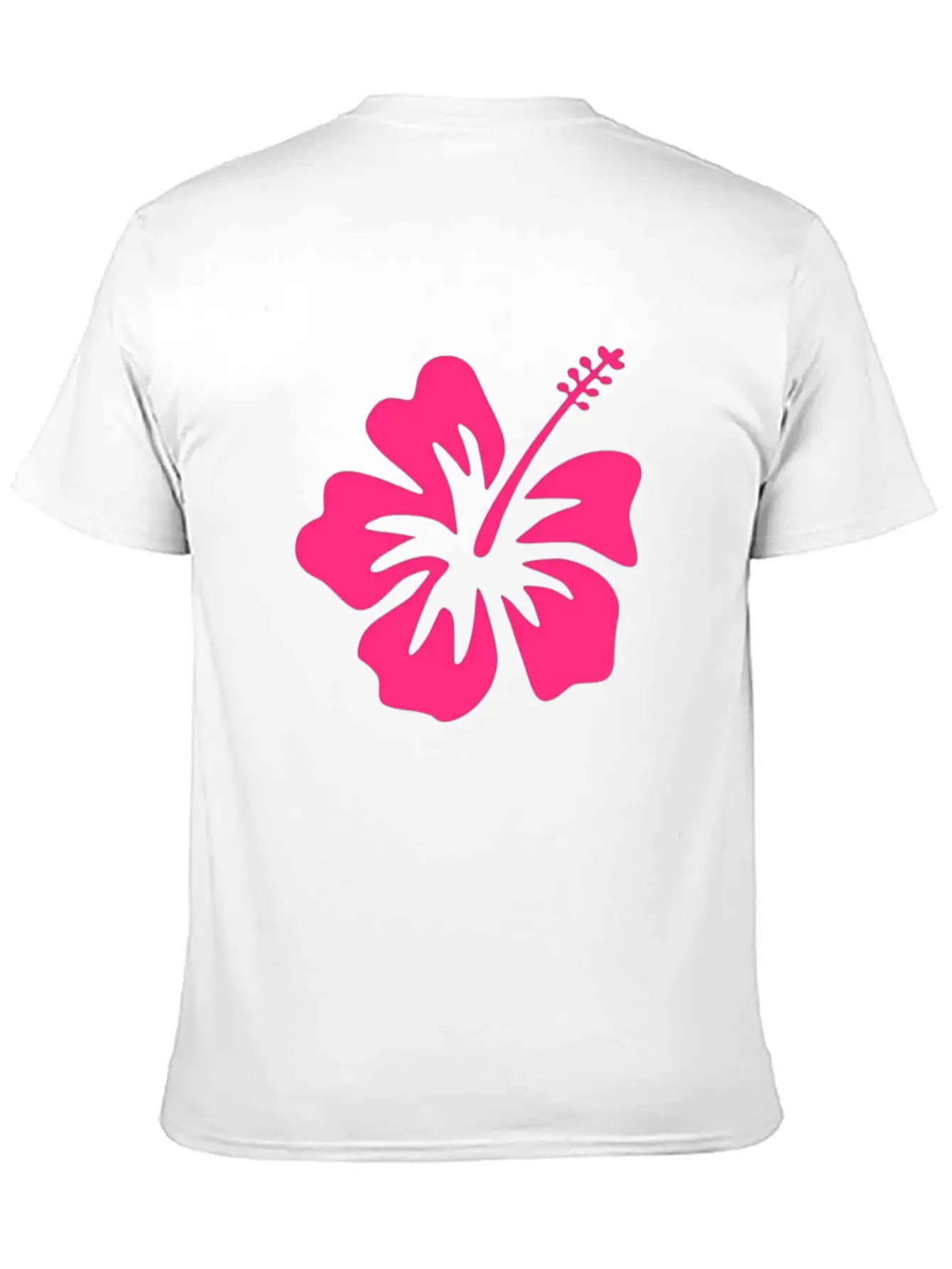 Beachy Hibiscus Vibez Casual Graphic T-Shirt – Simple And Comfortable Daily Wear