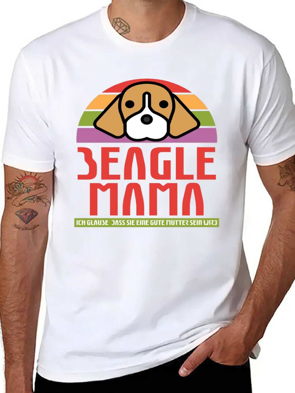 Beagle Dog Puppy Dogs Pet Cute Dog Lover Bulldog Unisex Casual T-Shirt – Clean Design For Daily Comfort