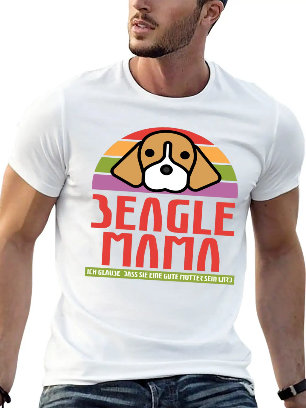 Beagle Dog Puppy Dogs Pet Cute Dog Lover Bulldog Unisex Casual T-Shirt – Clean Design For Daily Comfort