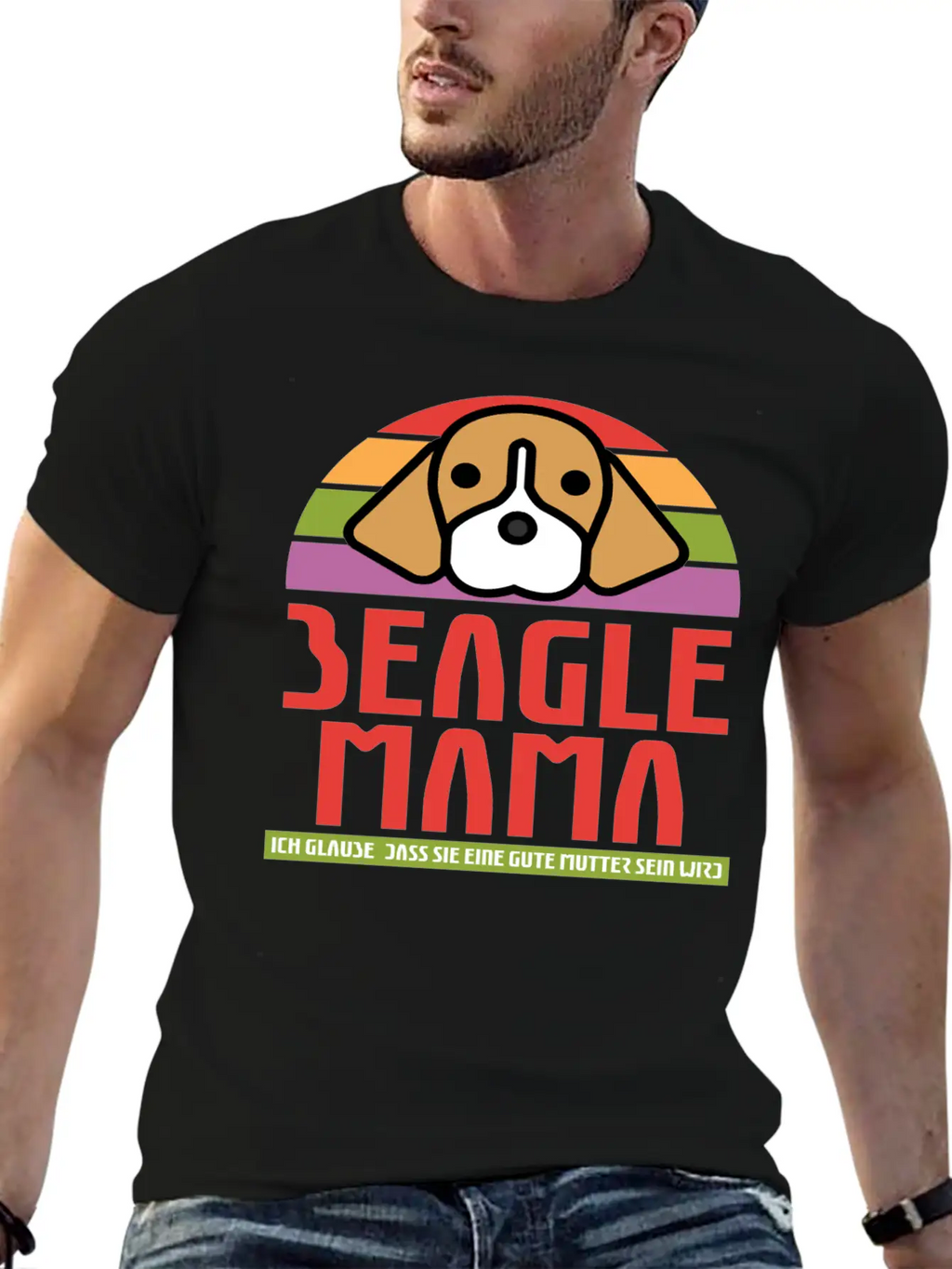 Beagle Dog Puppy Dogs Pet Cute Dog Lover Bulldog Unisex Casual T-Shirt – Clean Design For Daily Comfort