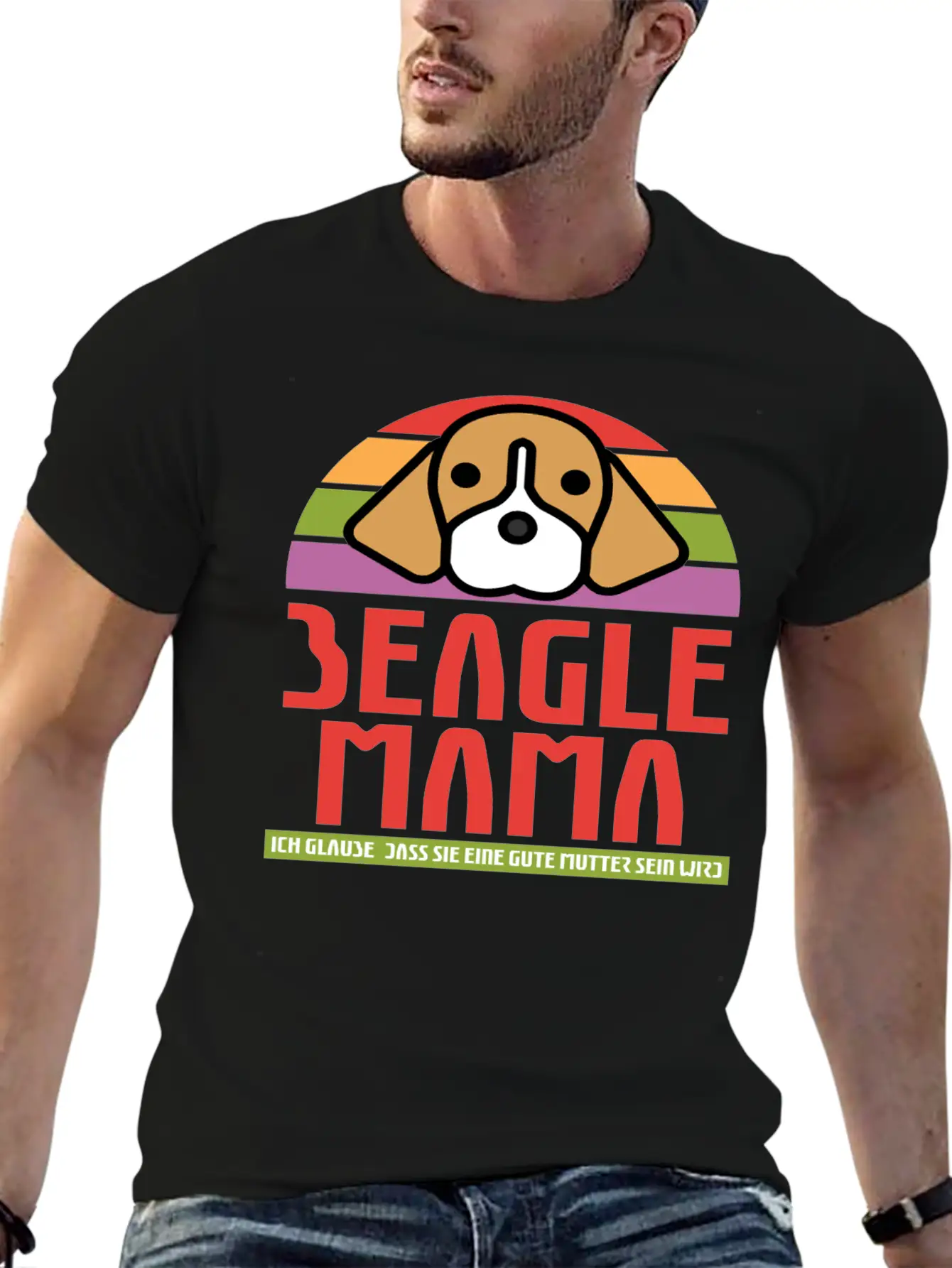 Beagle Dog Puppy Dogs Pet Cute Dog Lover Bulldog Unisex Casual T-Shirt – Clean Design For Daily Comfort
