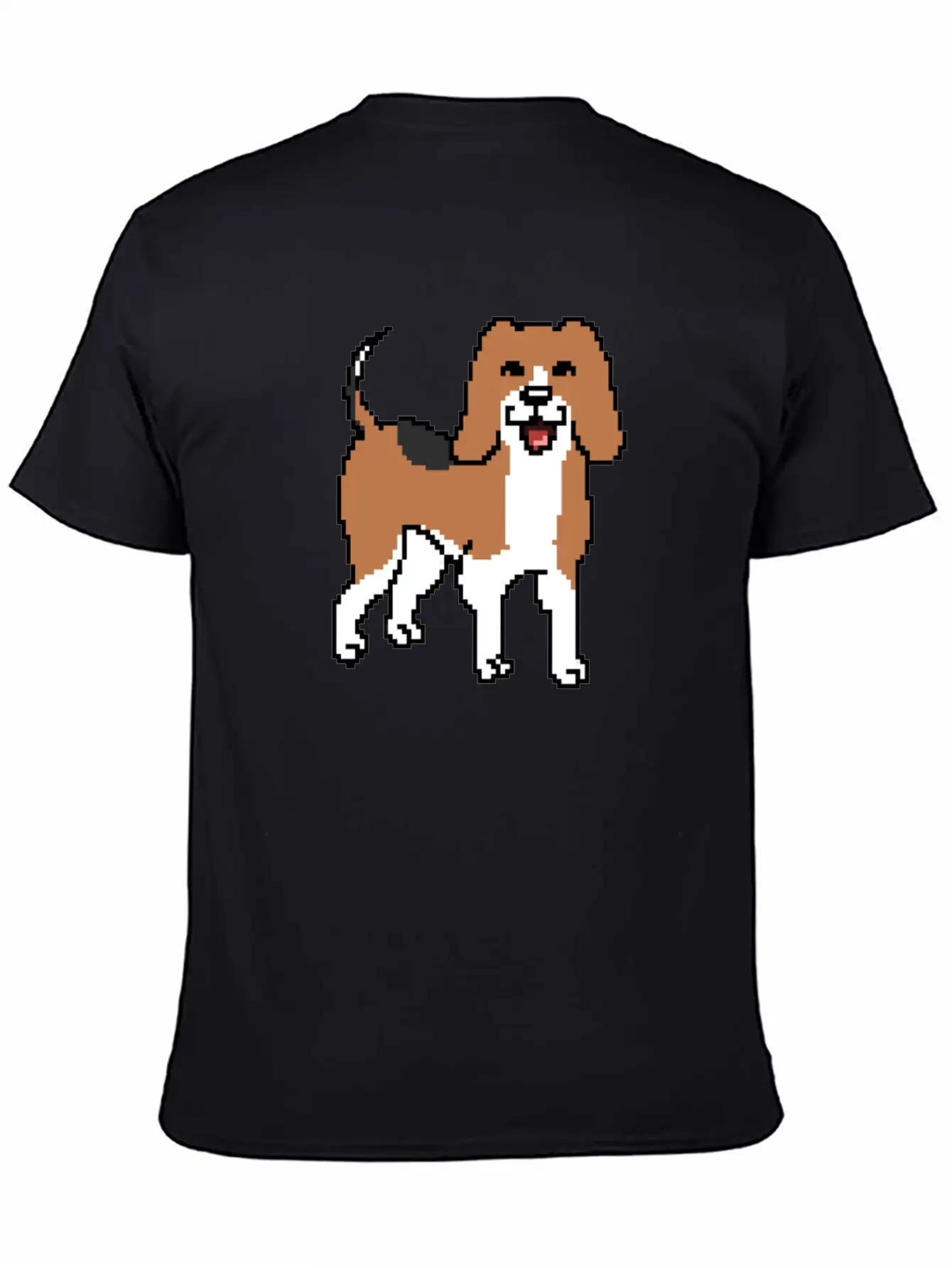 Beagle Pixel Art Stylish Everyday T-Shirt – Unisex Basic Cotton Tee