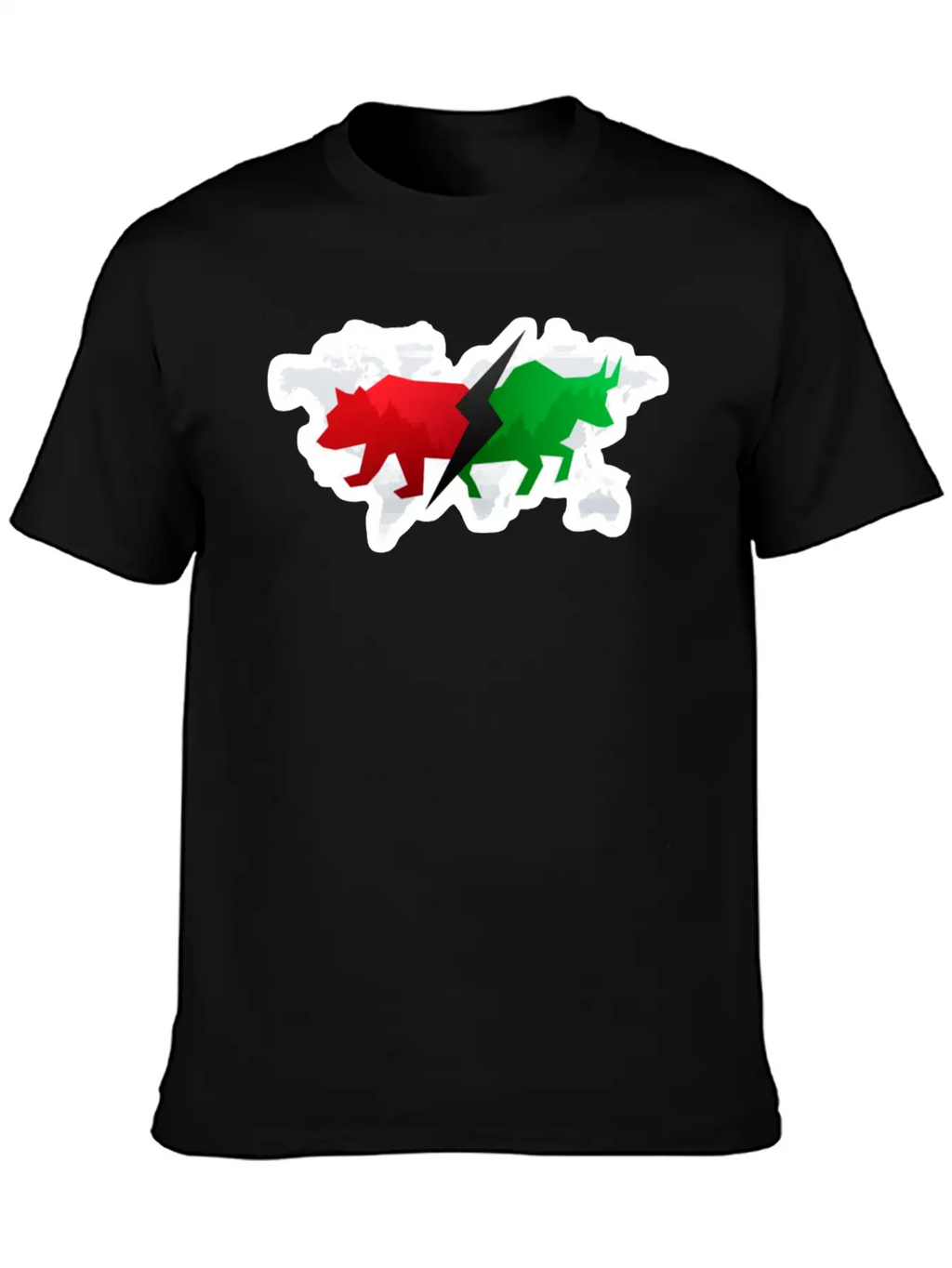 Bear And Bull Essential Cotton Tee For Daily Outfits – Unisex Style