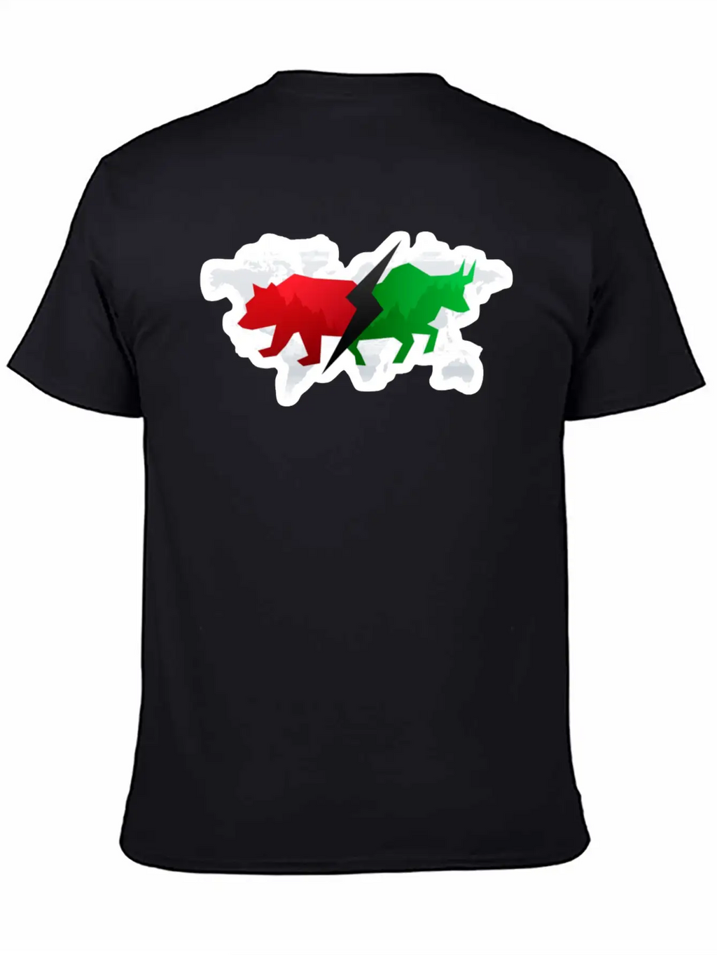 Bear And Bull Essential Cotton Tee For Daily Outfits – Unisex Style