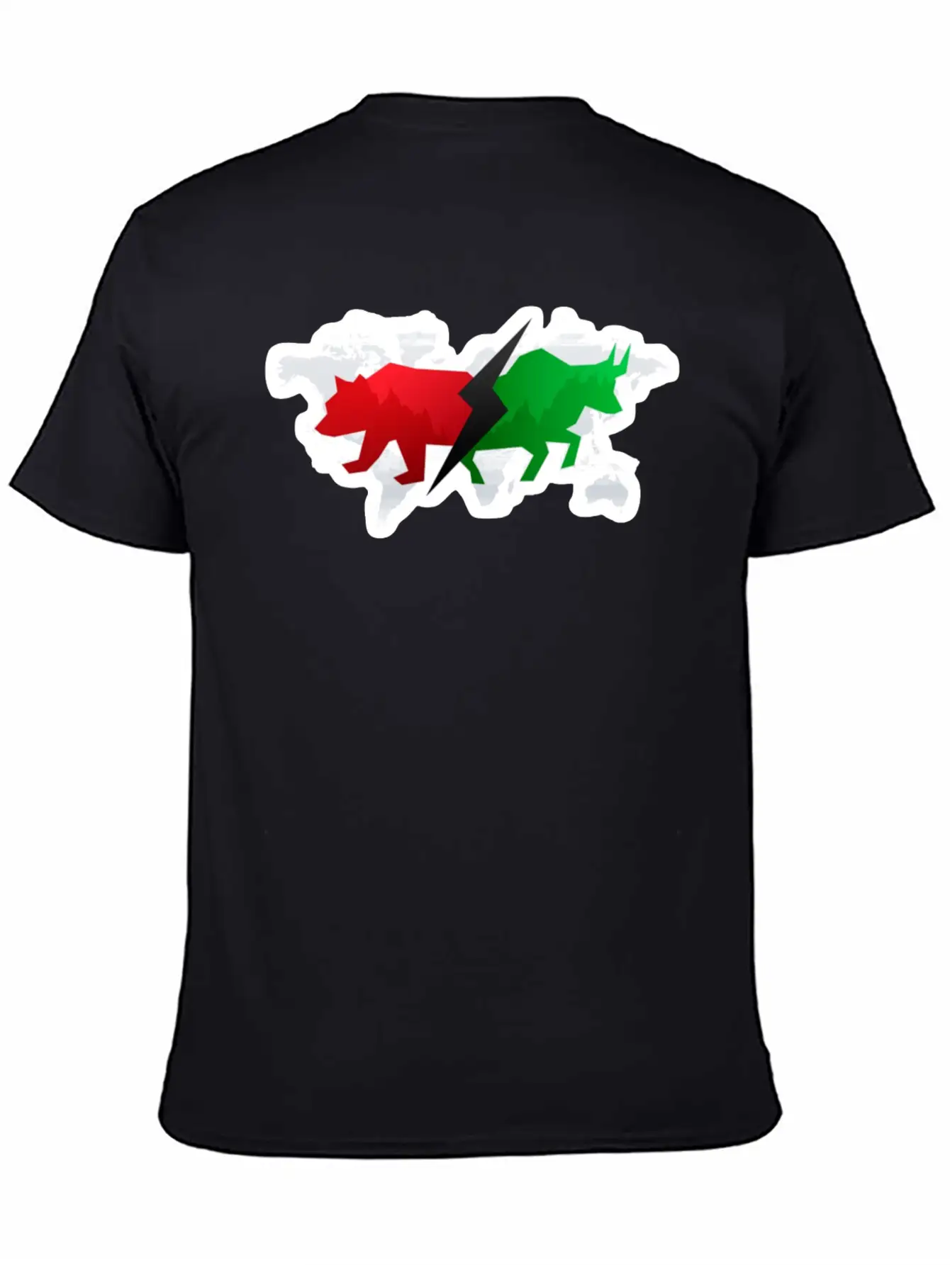 Bear And Bull Essential Cotton Tee For Daily Outfits – Unisex Style