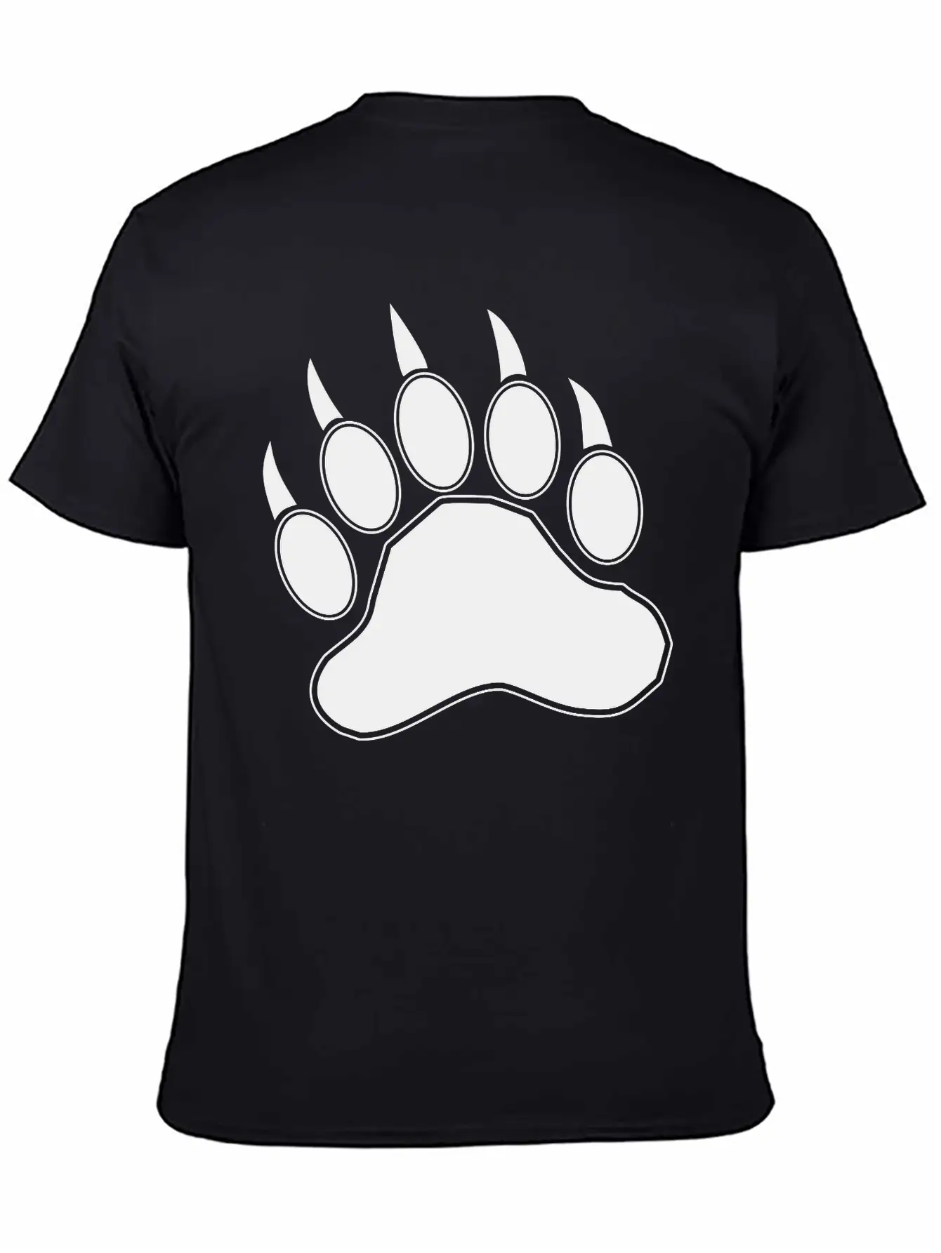 Bear Claw Casual Graphic T-Shirt – Simple And Comfortable Daily Wear