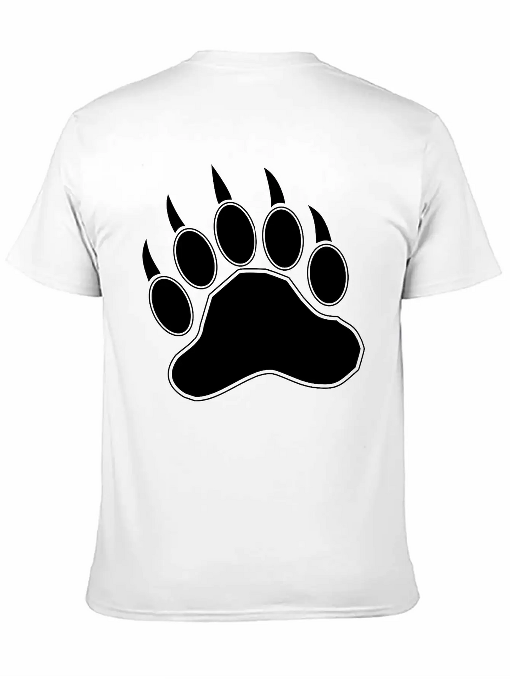 Bear Claw Casual Graphic T-Shirt – Simple And Comfortable Daily Wear