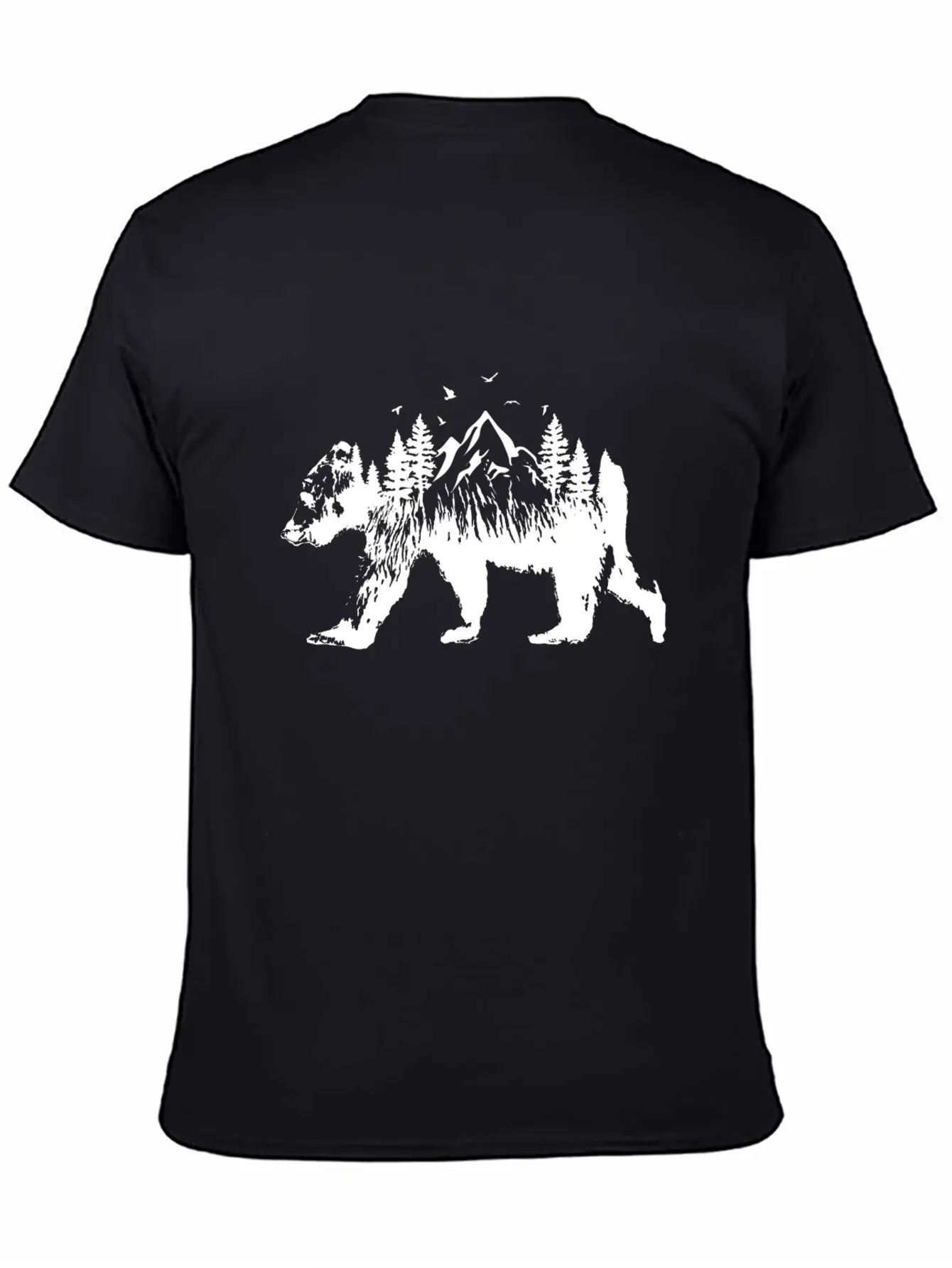Bear Woods Stylish Everyday T-Shirt – Unisex Basic Cotton Tee