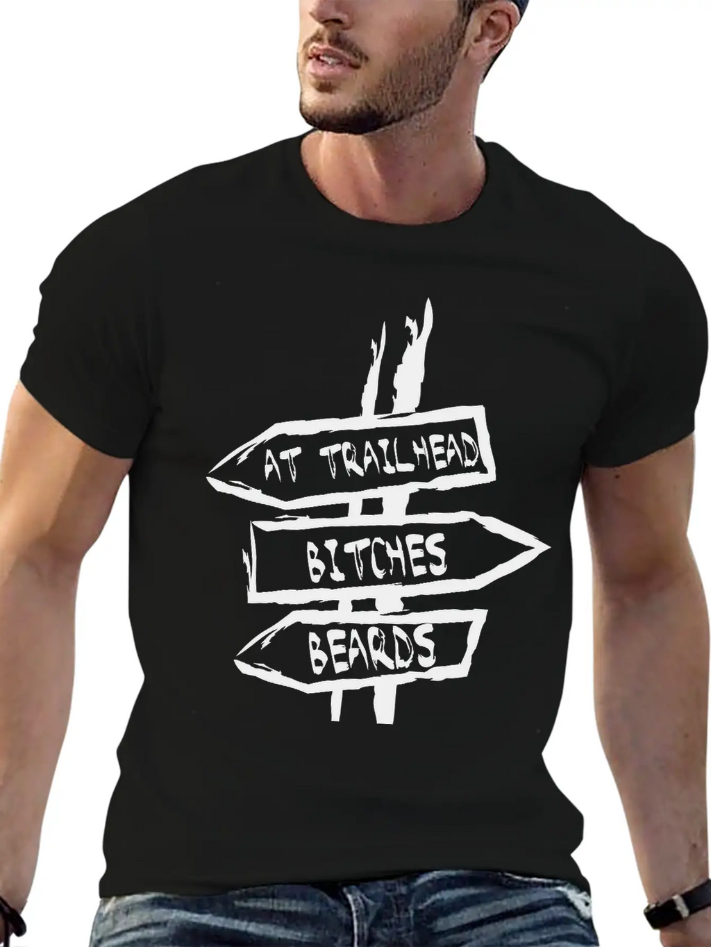 Beard Trailhead Breathable Graphic T-Shirt – Perfect For Casual Days