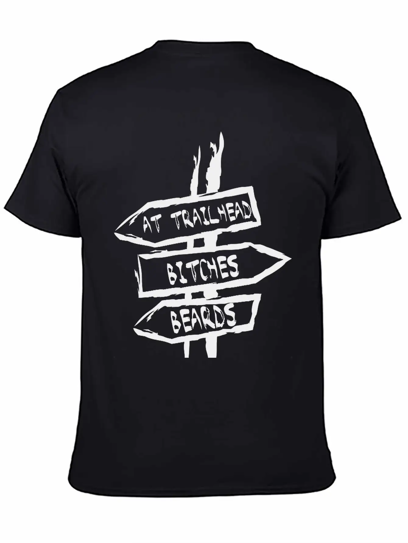 Beard Trailhead Breathable Graphic T-Shirt – Perfect For Casual Days