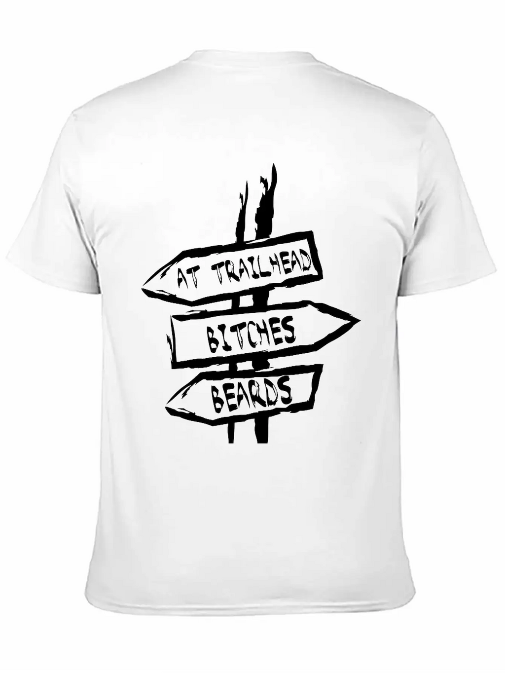 Beard Trailhead Breathable Graphic T-Shirt – Perfect For Casual Days