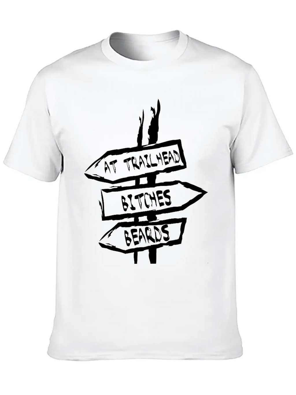 Beard Trailhead Breathable Graphic T-Shirt – Perfect For Casual Days