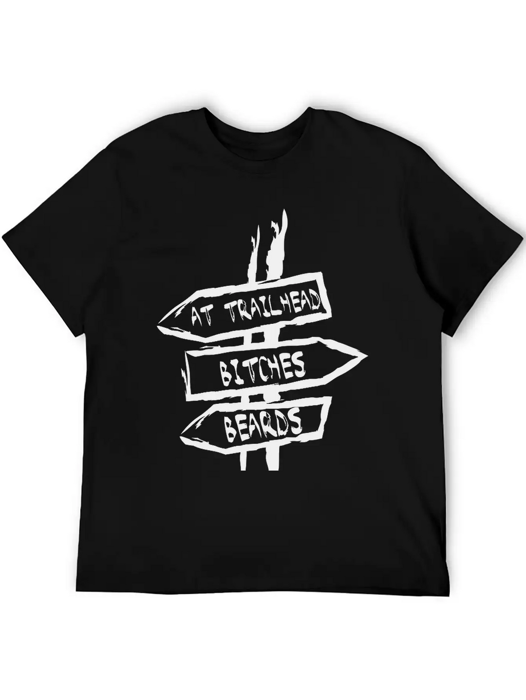 Beard Trailhead Breathable Graphic T-Shirt – Perfect For Casual Days