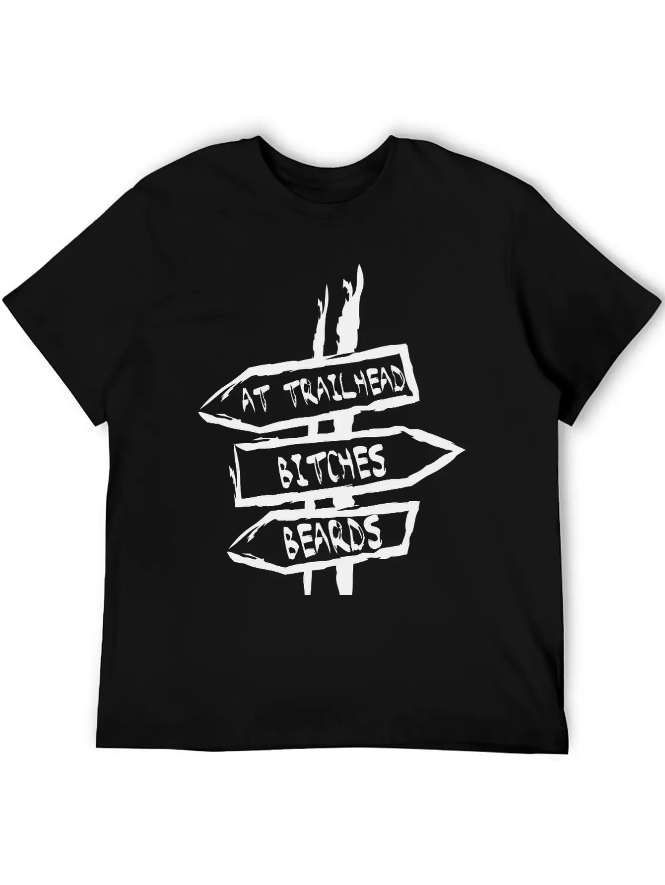 Beard Trailhead Breathable Graphic T-Shirt – Perfect For Casual Days