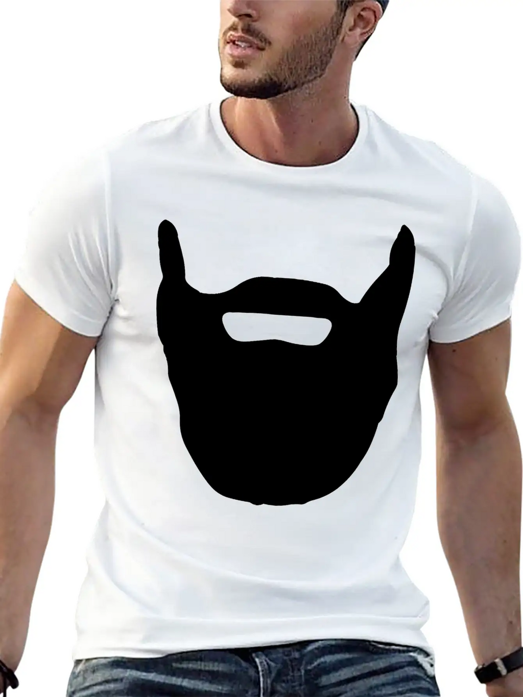 Beard Unisex Casual T-Shirt – Clean Design For Daily Comfort
