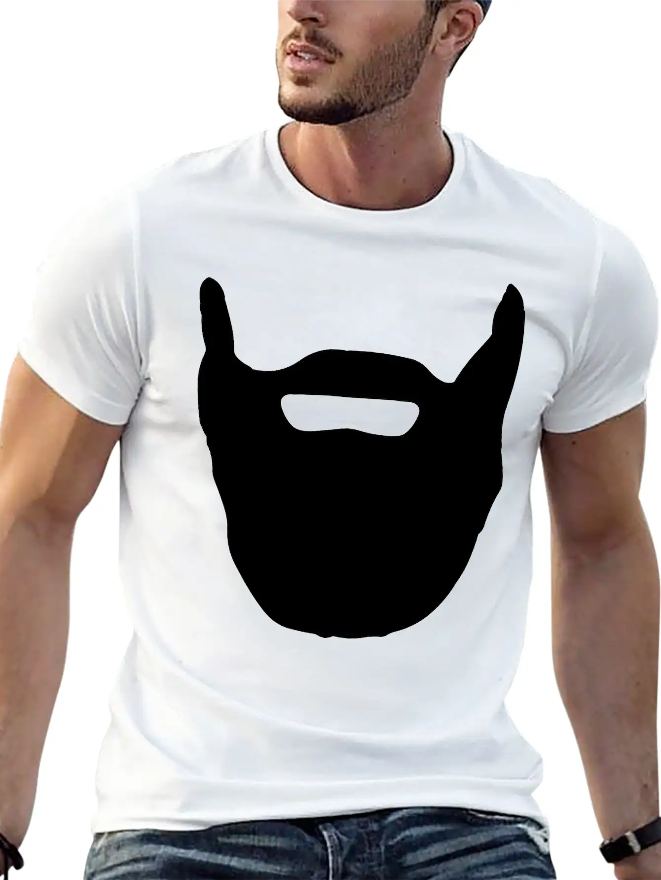 Beard Unisex Casual T-Shirt – Clean Design For Daily Comfort