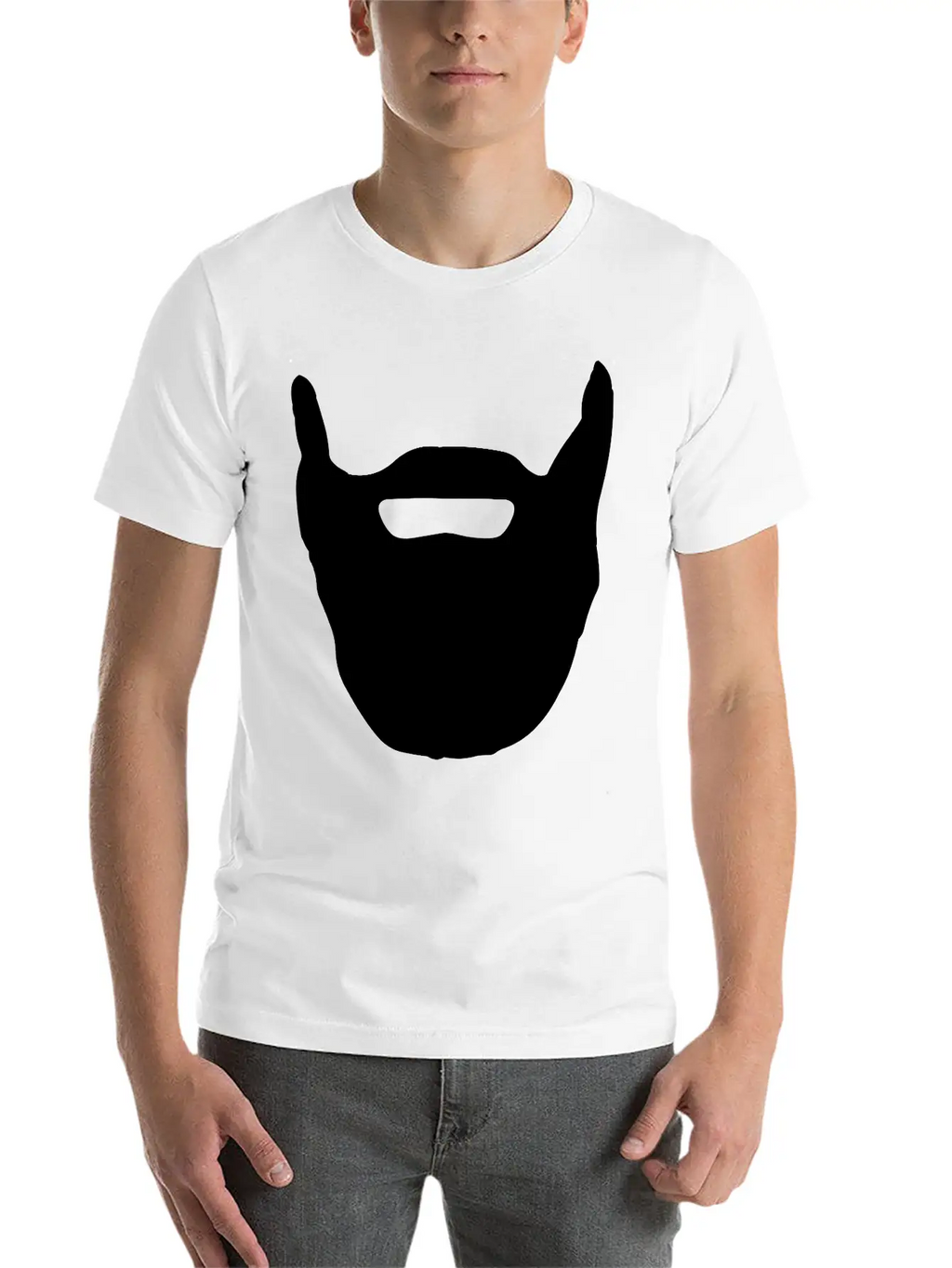 Beard Unisex Casual T-Shirt – Clean Design For Daily Comfort