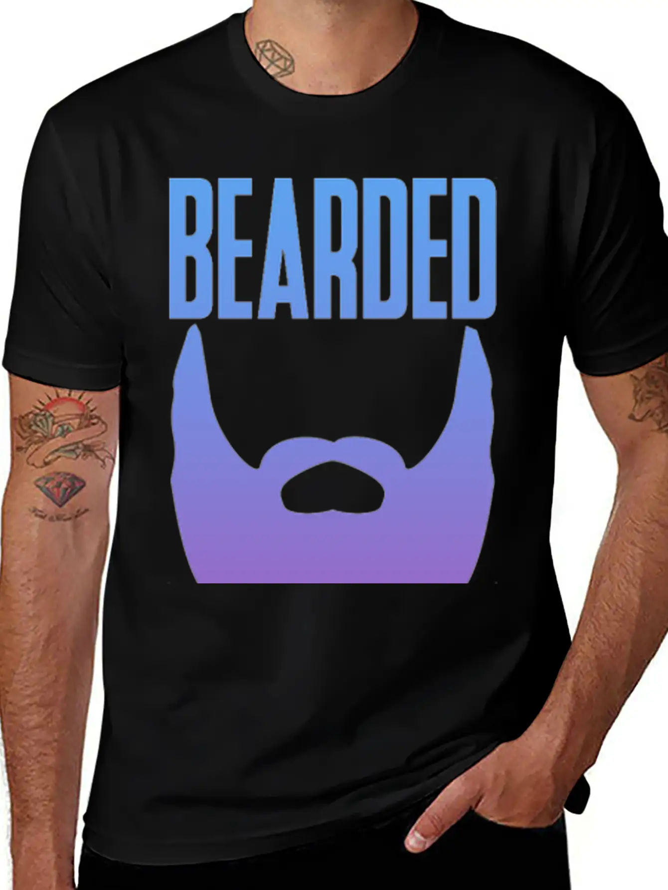 Bearded For Her Pleasure 2 Classic Fit Graphic Tee For Daily Comfort – Unisex Cotton Shirt