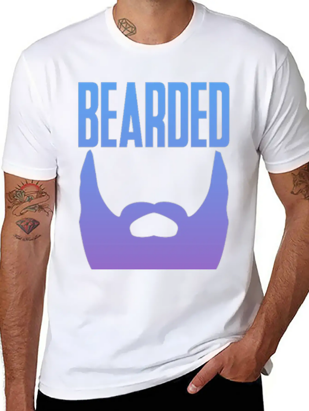 Bearded For Her Pleasure 2 Classic Fit Graphic Tee For Daily Comfort – Unisex Cotton Shirt