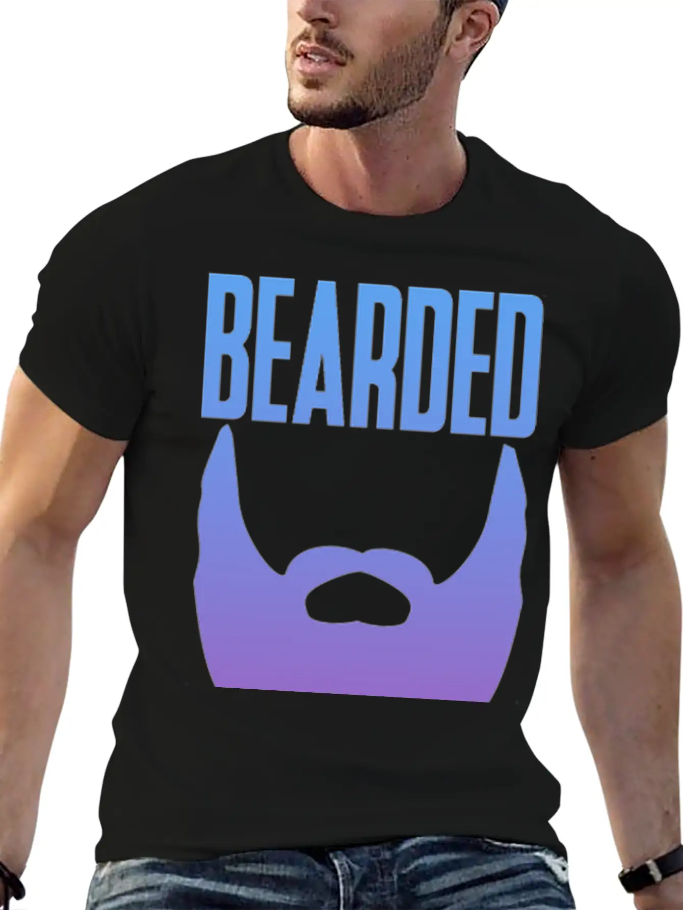 Bearded For Her Pleasure 2 Classic Fit Graphic Tee For Daily Comfort – Unisex Cotton Shirt