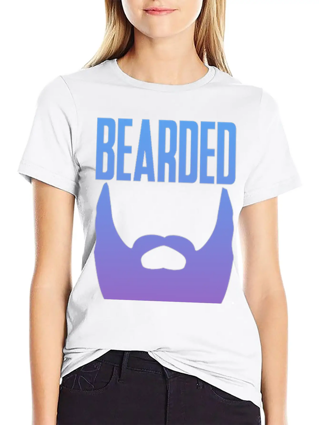 Bearded For Her Pleasure 2 Classic Fit Graphic Tee For Daily Comfort – Unisex Cotton Shirt