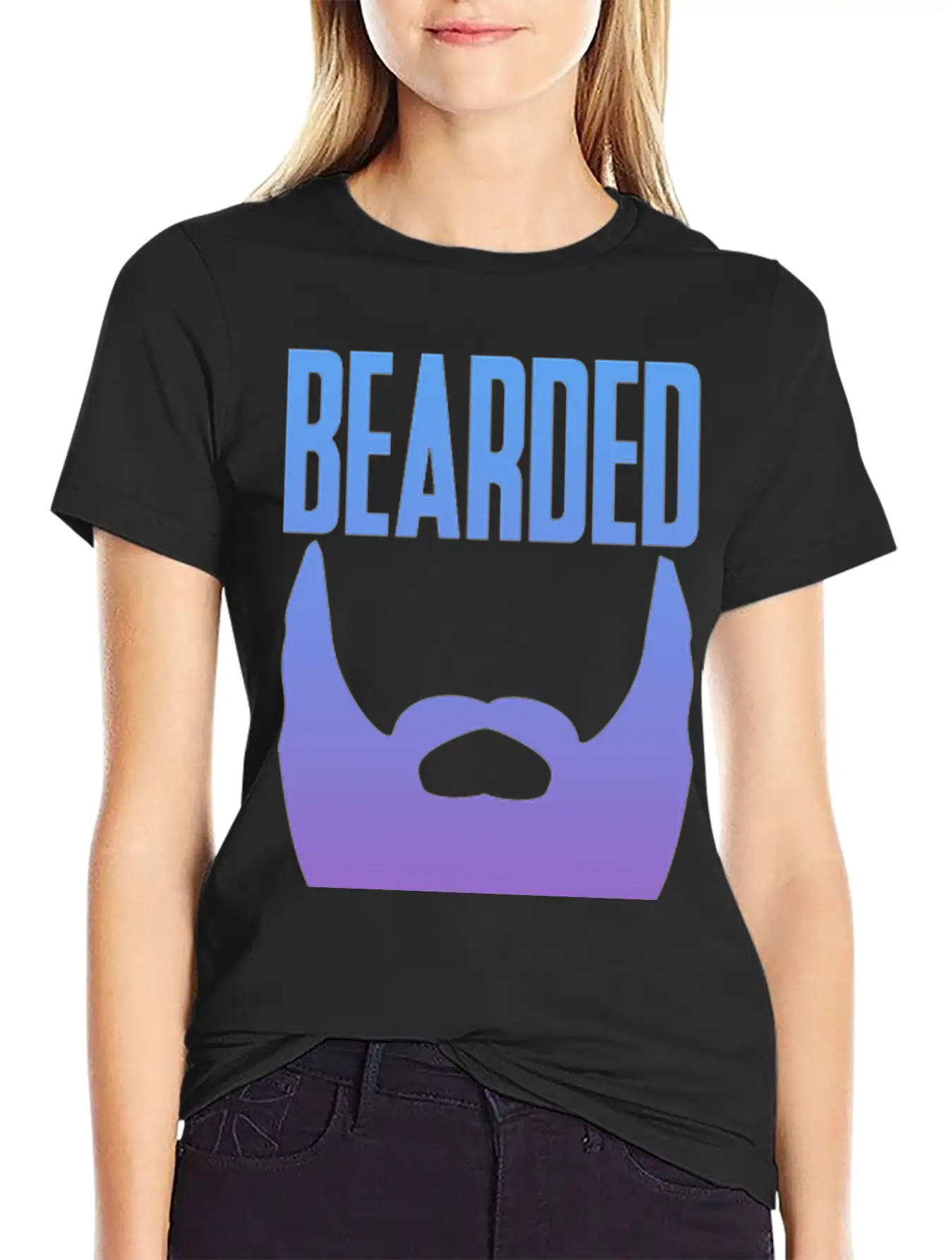 Bearded For Her Pleasure 2 Classic Fit Graphic Tee For Daily Comfort – Unisex Cotton Shirt
