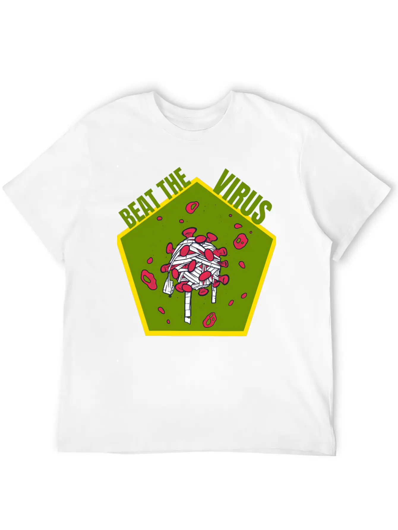 Beat The Virus Essential Cotton Tee For Daily Outfits – Unisex Style