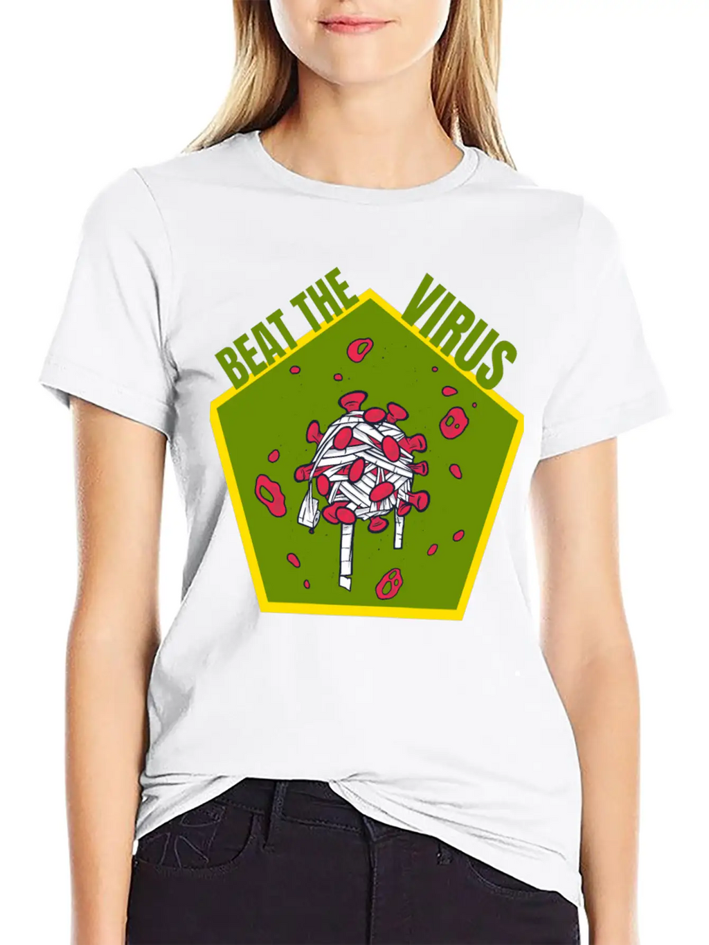 Beat The Virus Essential Cotton Tee For Daily Outfits – Unisex Style