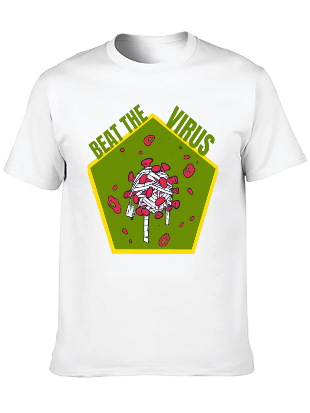 Beat The Virus Essential Cotton Tee For Daily Outfits – Unisex Style