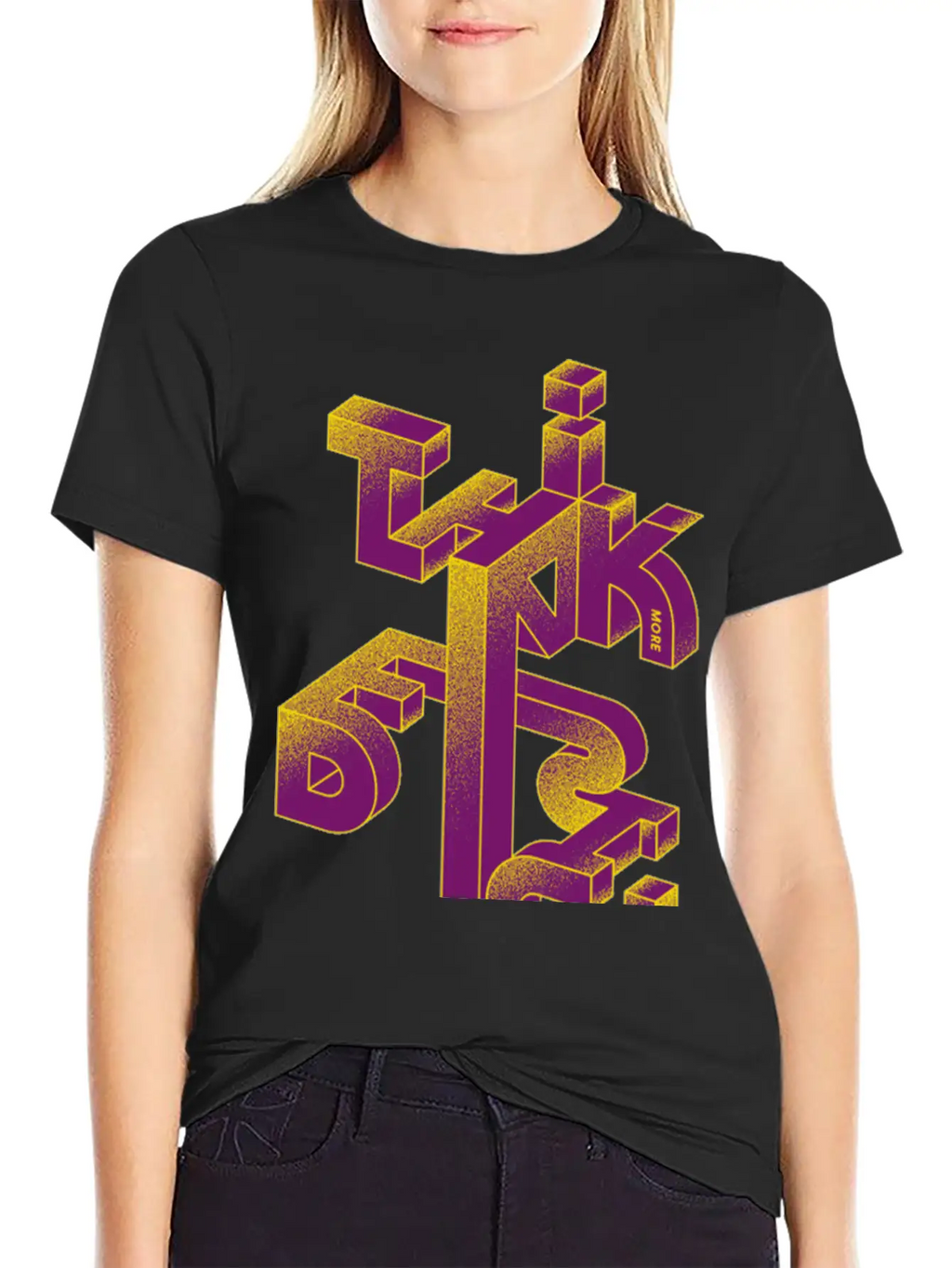 Beautiful Calligraphy Of Text Quotes Unisex Casual T-Shirt – Clean Design For Daily Comfort