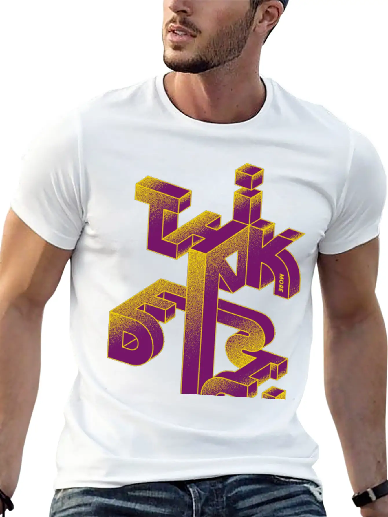 Beautiful Calligraphy Of Text Quotes Unisex Casual T-Shirt – Clean Design For Daily Comfort