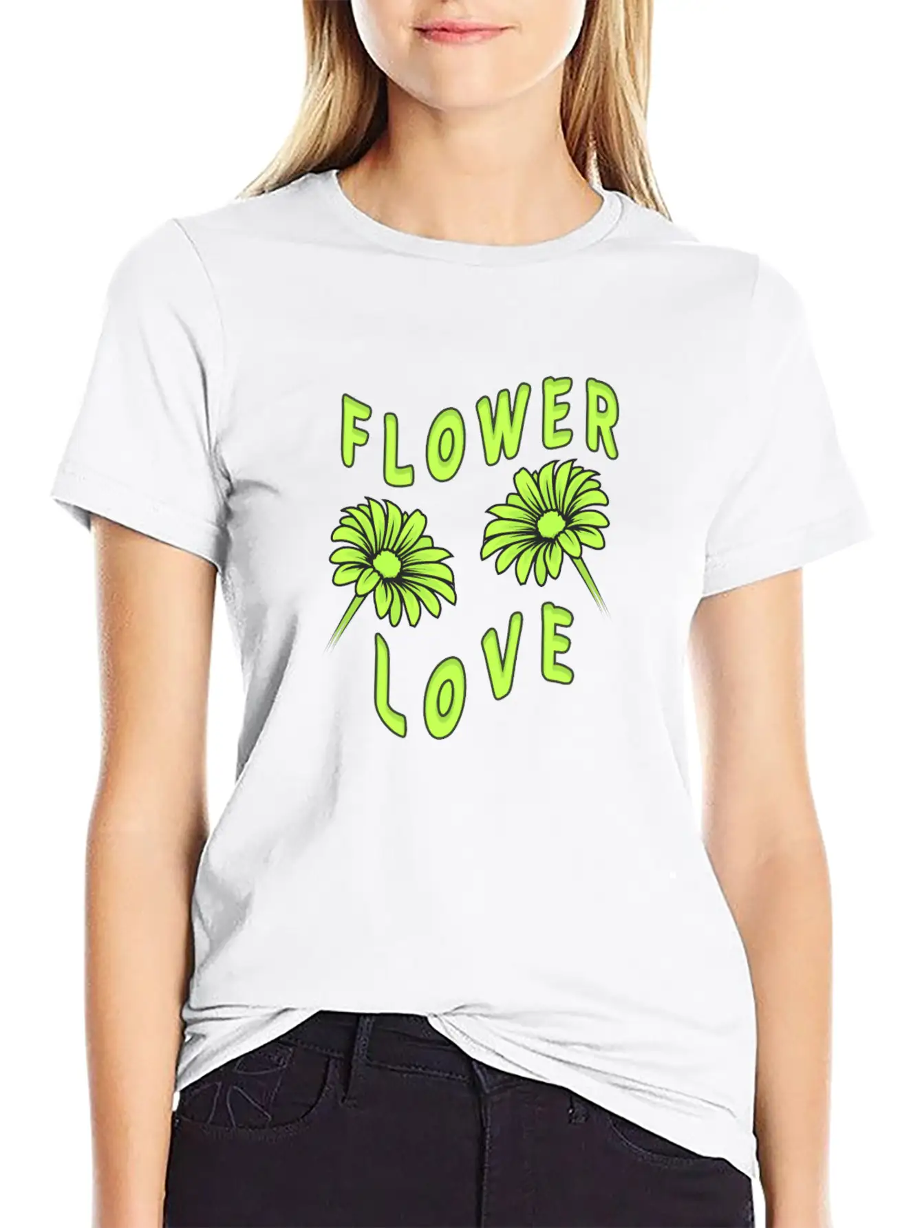 Beautiful Flowers Flower Love Stylish Everyday T-Shirt – Unisex Basic Cotton Tee