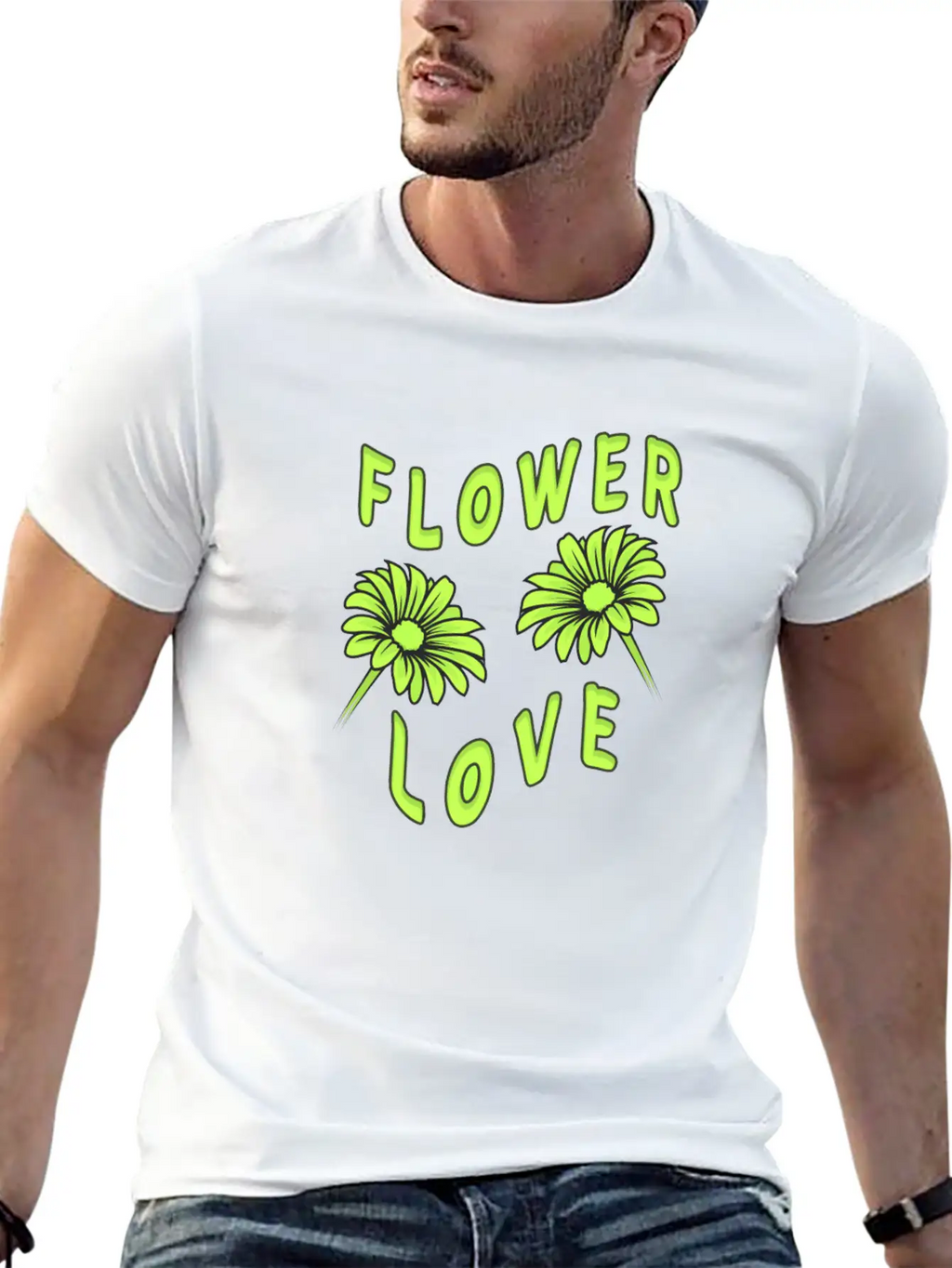Beautiful Flowers Flower Love Stylish Everyday T-Shirt – Unisex Basic Cotton Tee