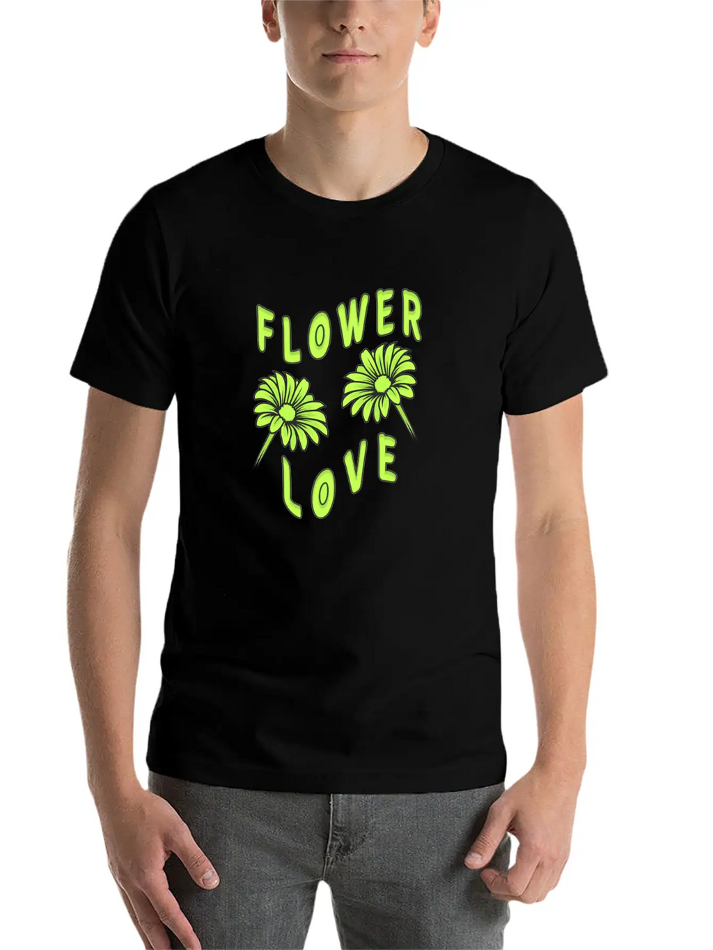 Beautiful Flowers Flower Love Stylish Everyday T-Shirt – Unisex Basic Cotton Tee