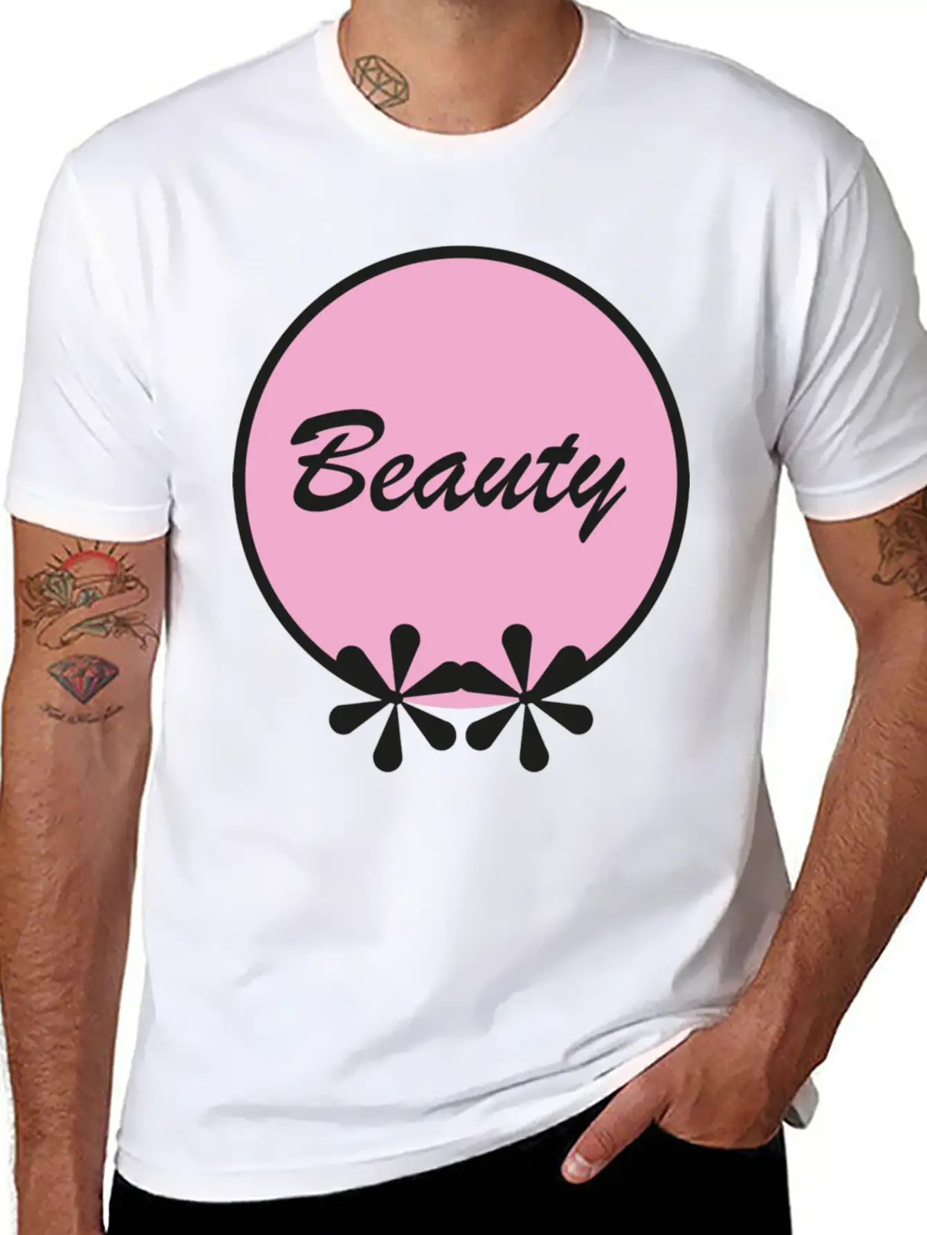 Beauty Casual Graphic T-Shirt – Simple And Comfortable Daily Wear