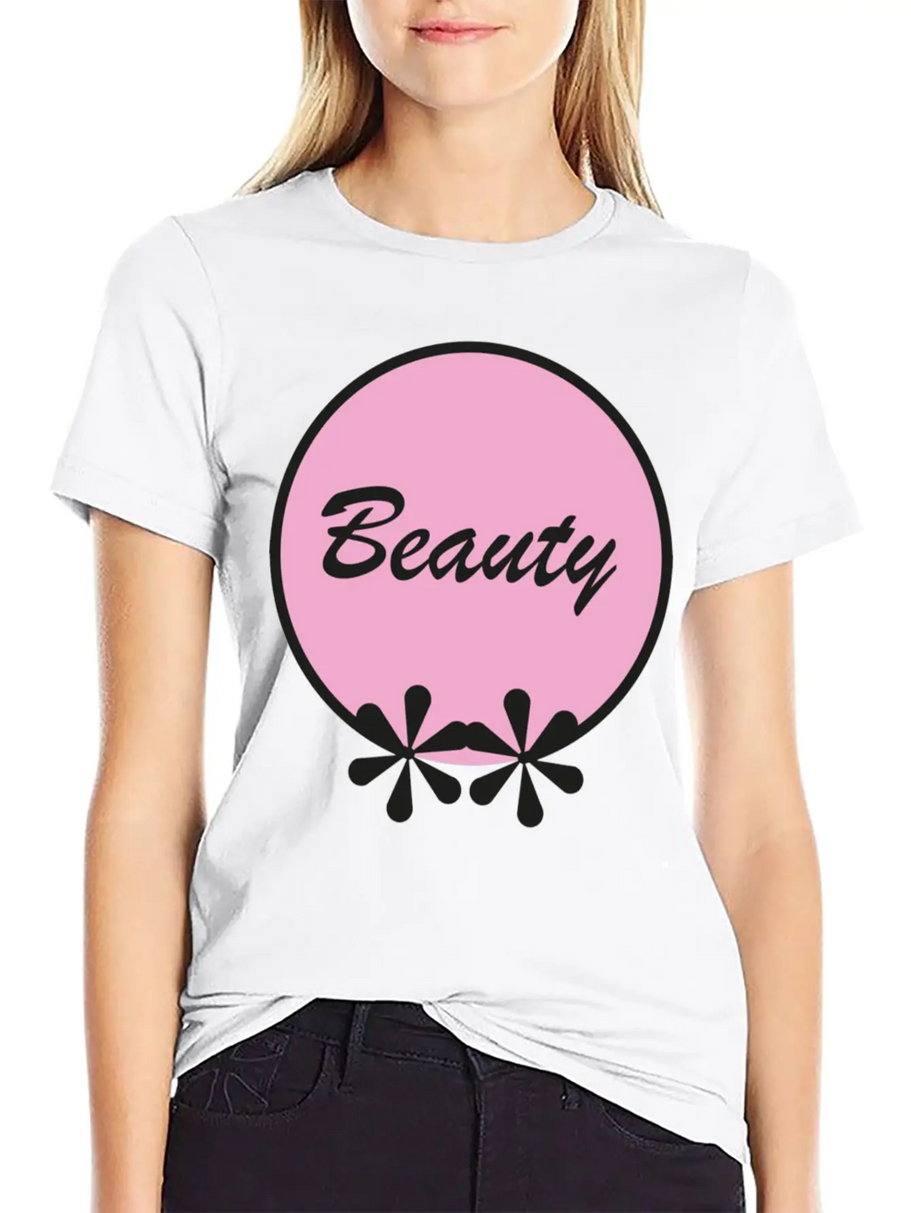 Beauty Casual Graphic T-Shirt – Simple And Comfortable Daily Wear