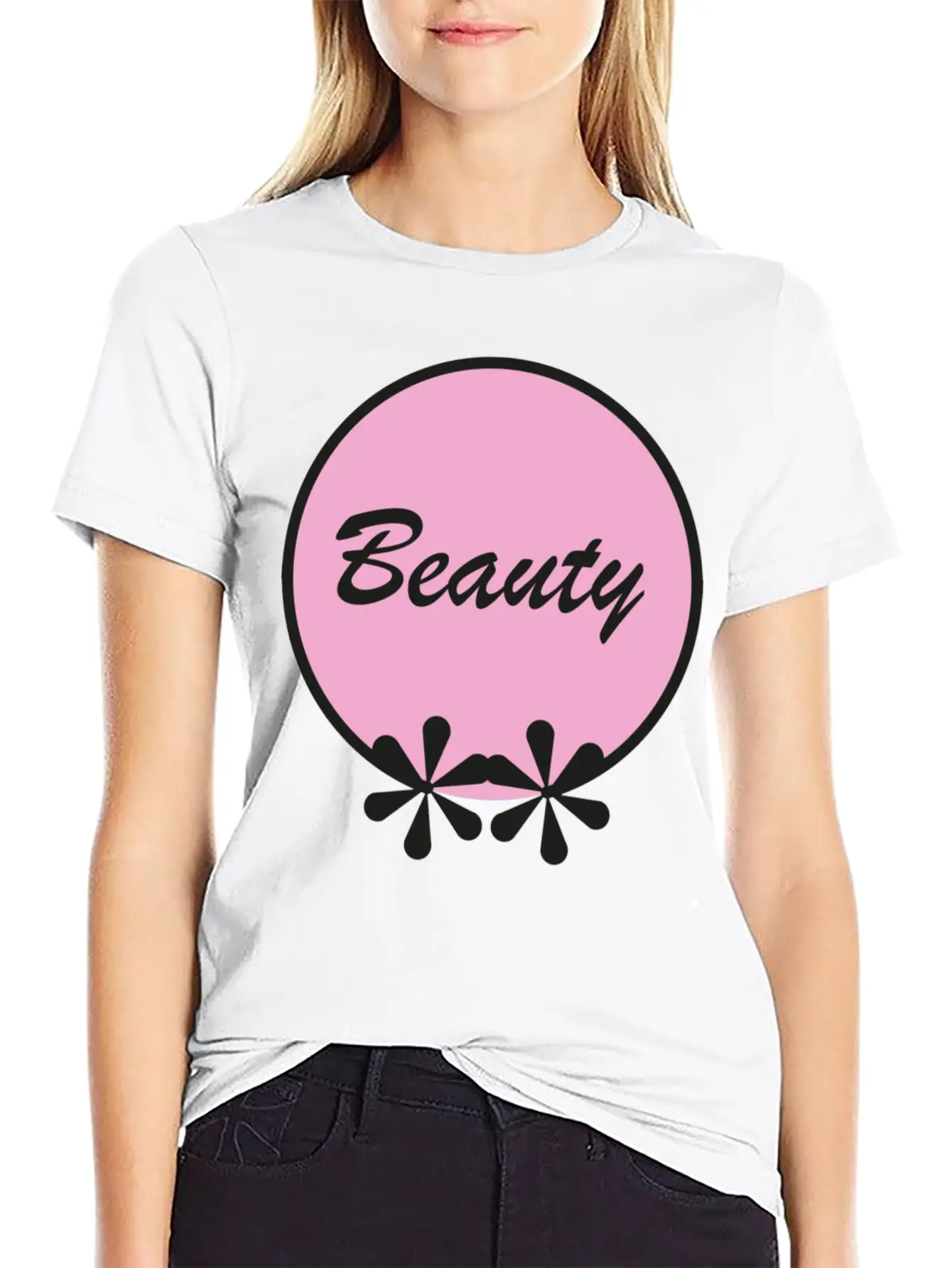 Beauty Casual Graphic T-Shirt – Simple And Comfortable Daily Wear