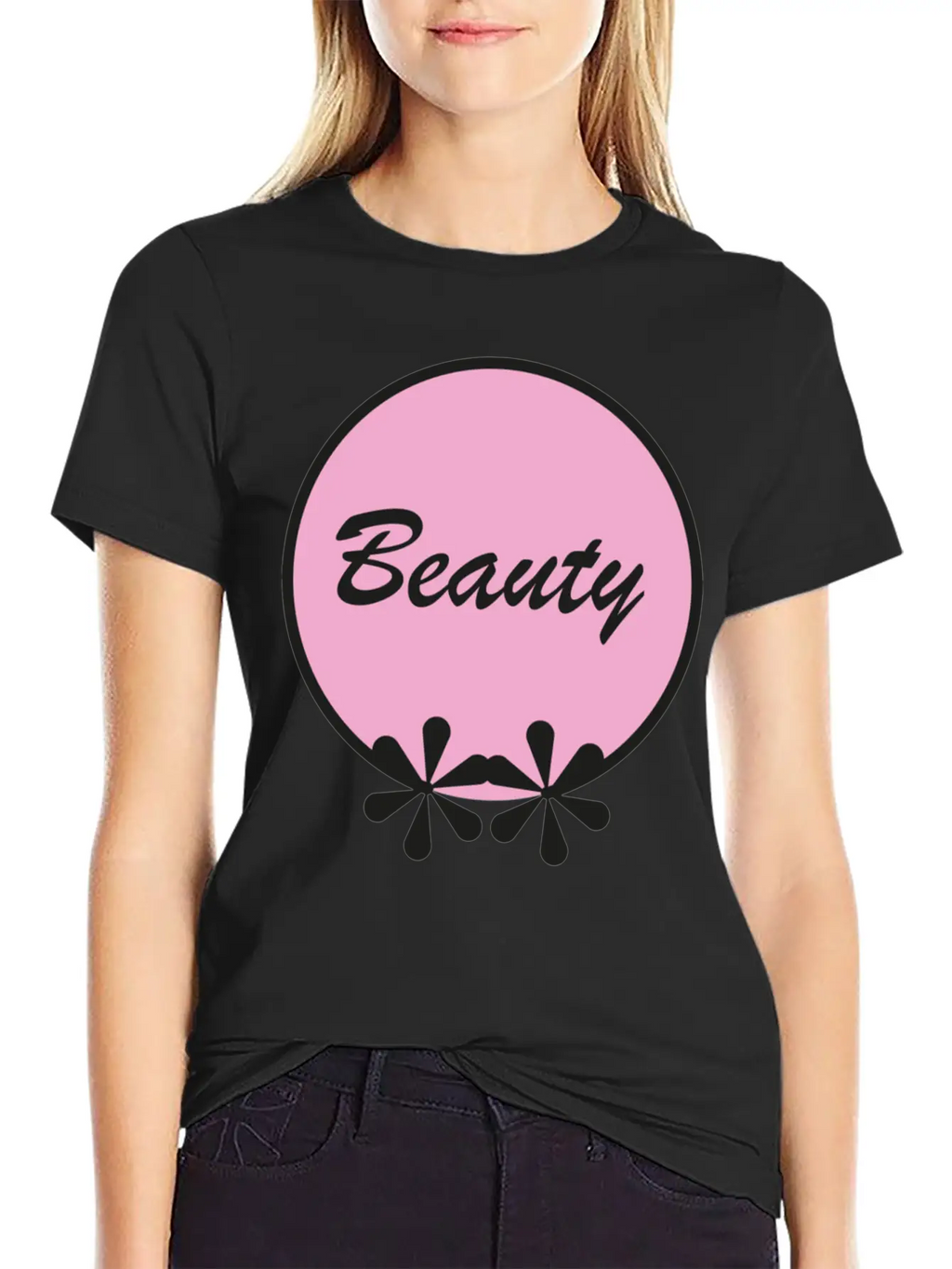 Beauty Casual Graphic T-Shirt – Simple And Comfortable Daily Wear