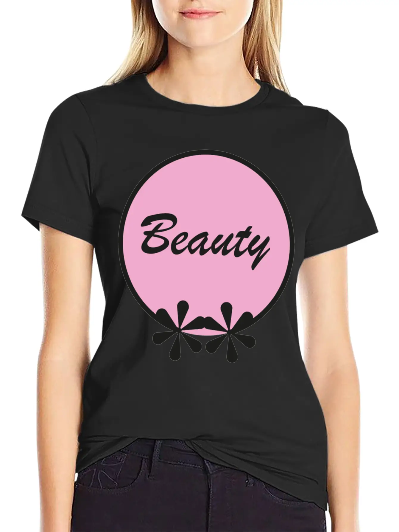 Beauty Casual Graphic T-Shirt – Simple And Comfortable Daily Wear