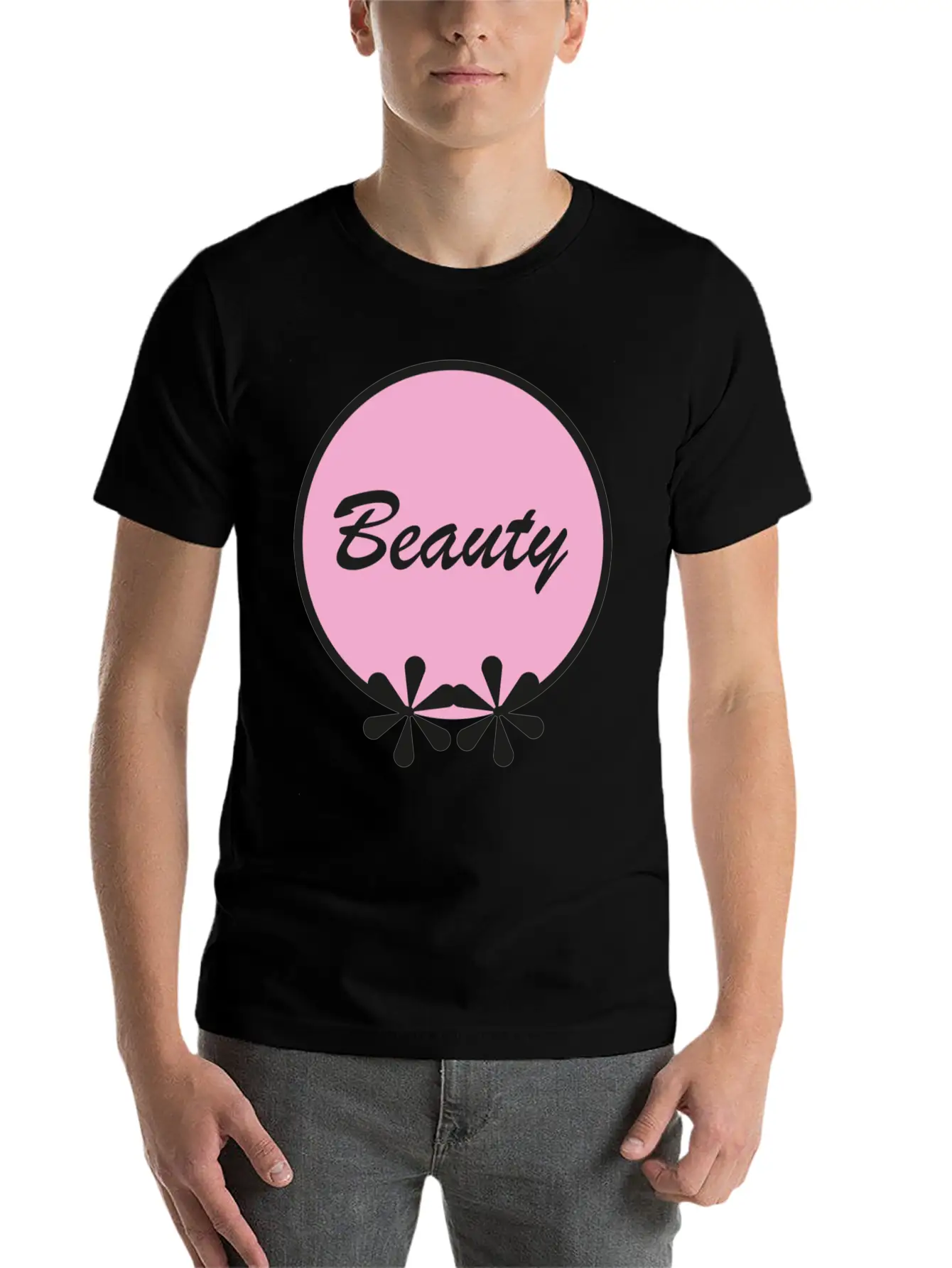 Beauty Casual Graphic T-Shirt – Simple And Comfortable Daily Wear