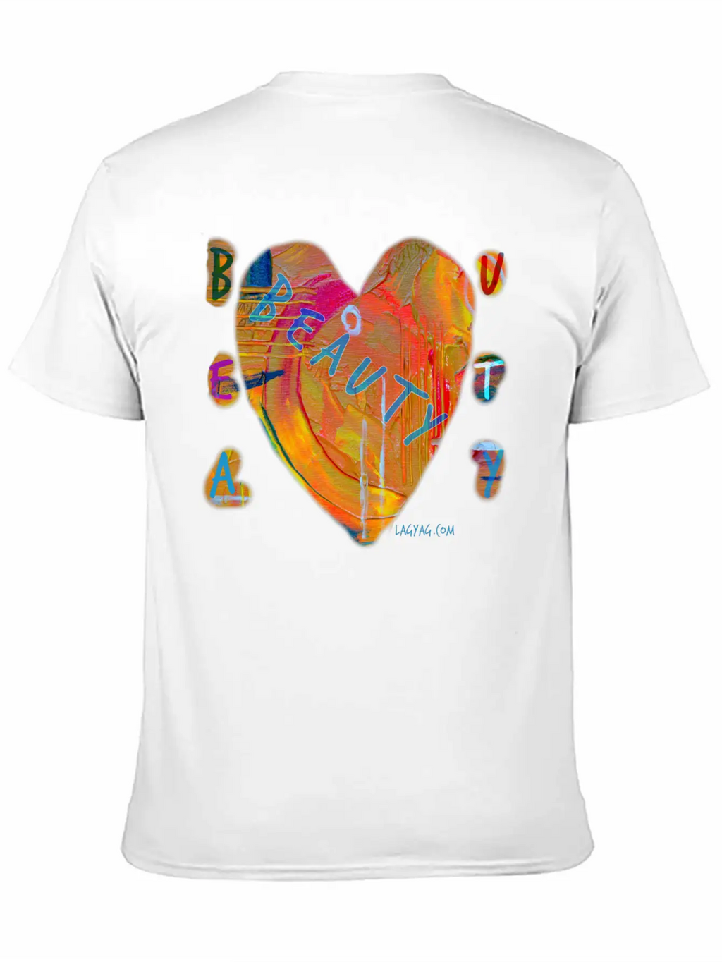 Beauty Inside And Out Unisex Short Sleeve Soft Cotton T-Shirt – Casual Everyday Wear