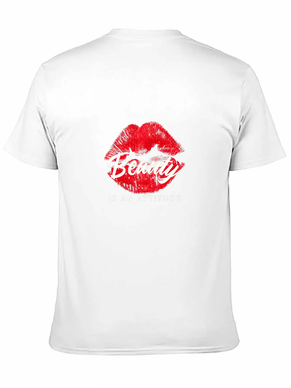 Beauty Is An Attitude Unisex Casual T-Shirt – Clean Design For Daily Comfort