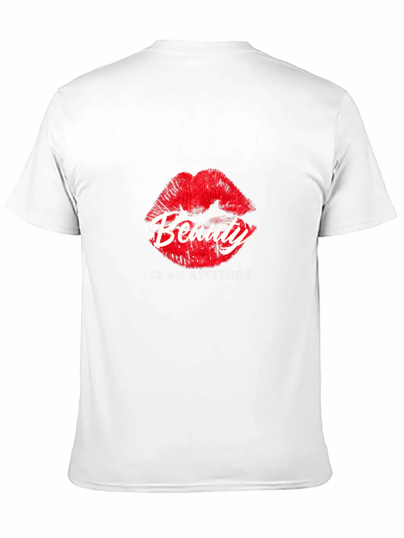 Beauty Is An Attitude Unisex Casual T-Shirt – Clean Design For Daily Comfort