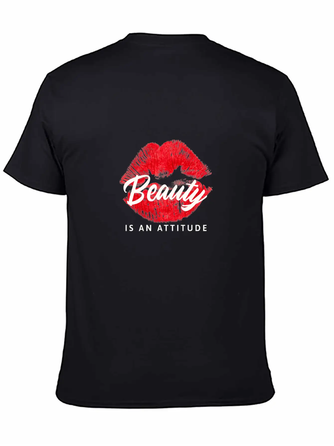 Beauty Is An Attitude Unisex Casual T-Shirt – Clean Design For Daily Comfort