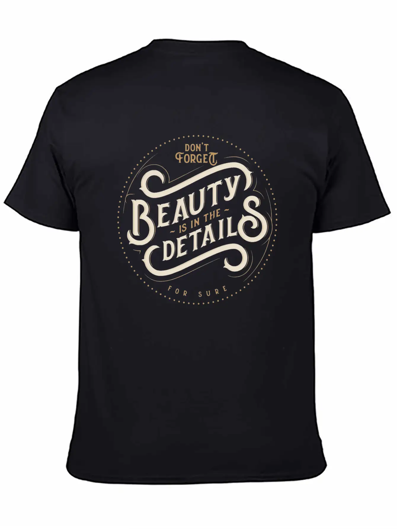 Beauty Is In Details Unisex Short Sleeve Soft Cotton T-Shirt – Casual Everyday Wear