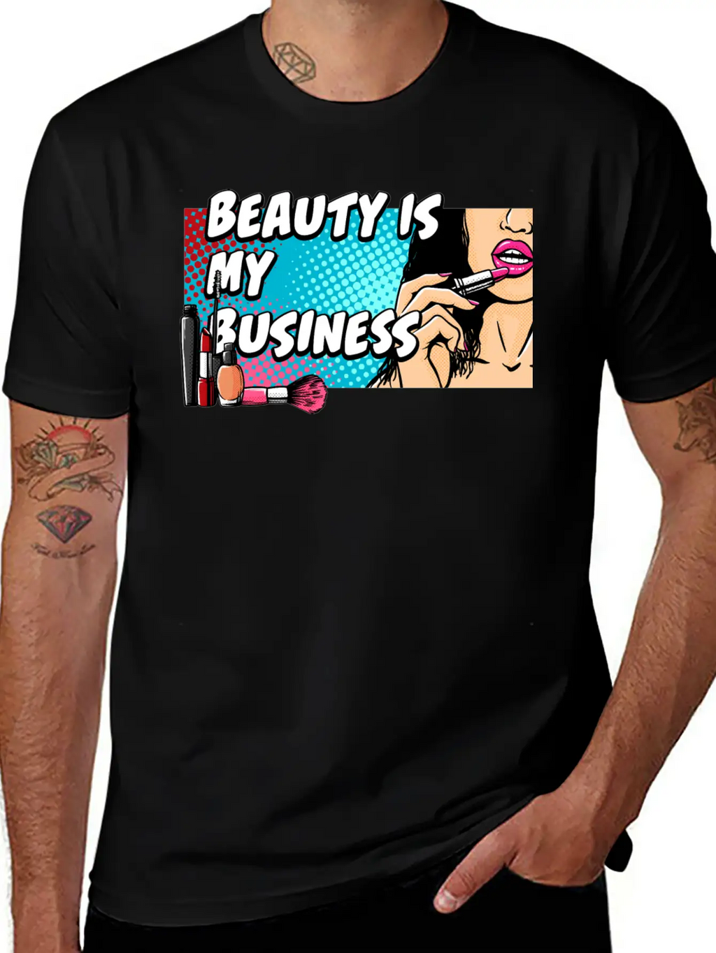 Beauty Is My Business Esthetician Dermatologist Unisex Casual T-Shirt – Clean Design For Daily Comfort