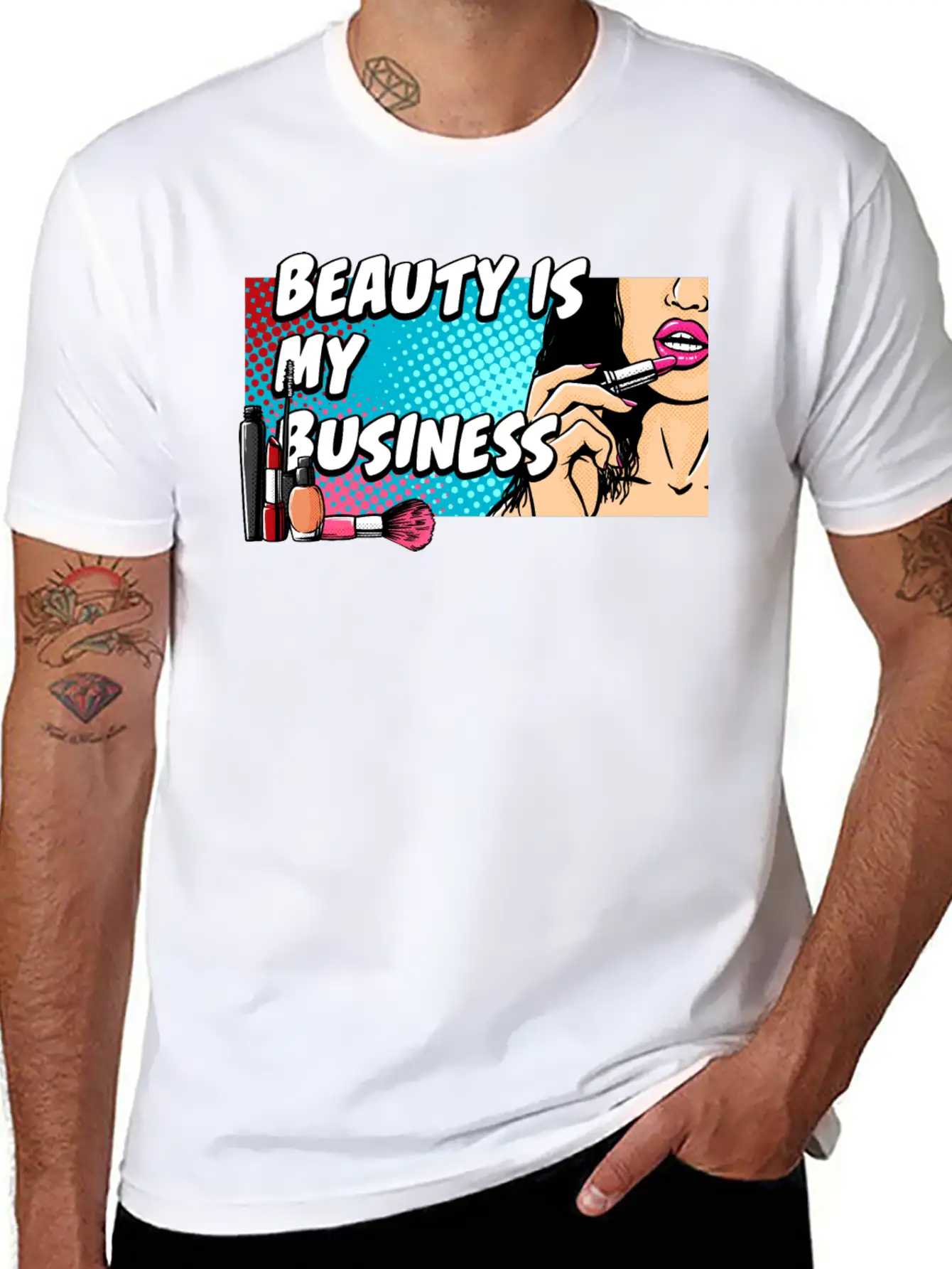 Beauty Is My Business Esthetician Dermatologist Unisex Casual T-Shirt – Clean Design For Daily Comfort