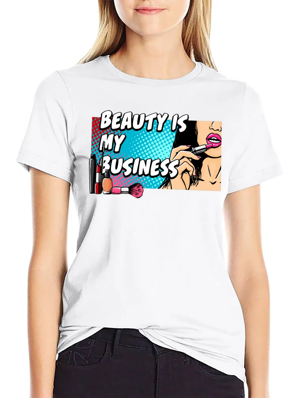 Beauty Is My Business Esthetician Dermatologist Unisex Casual T-Shirt – Clean Design For Daily Comfort