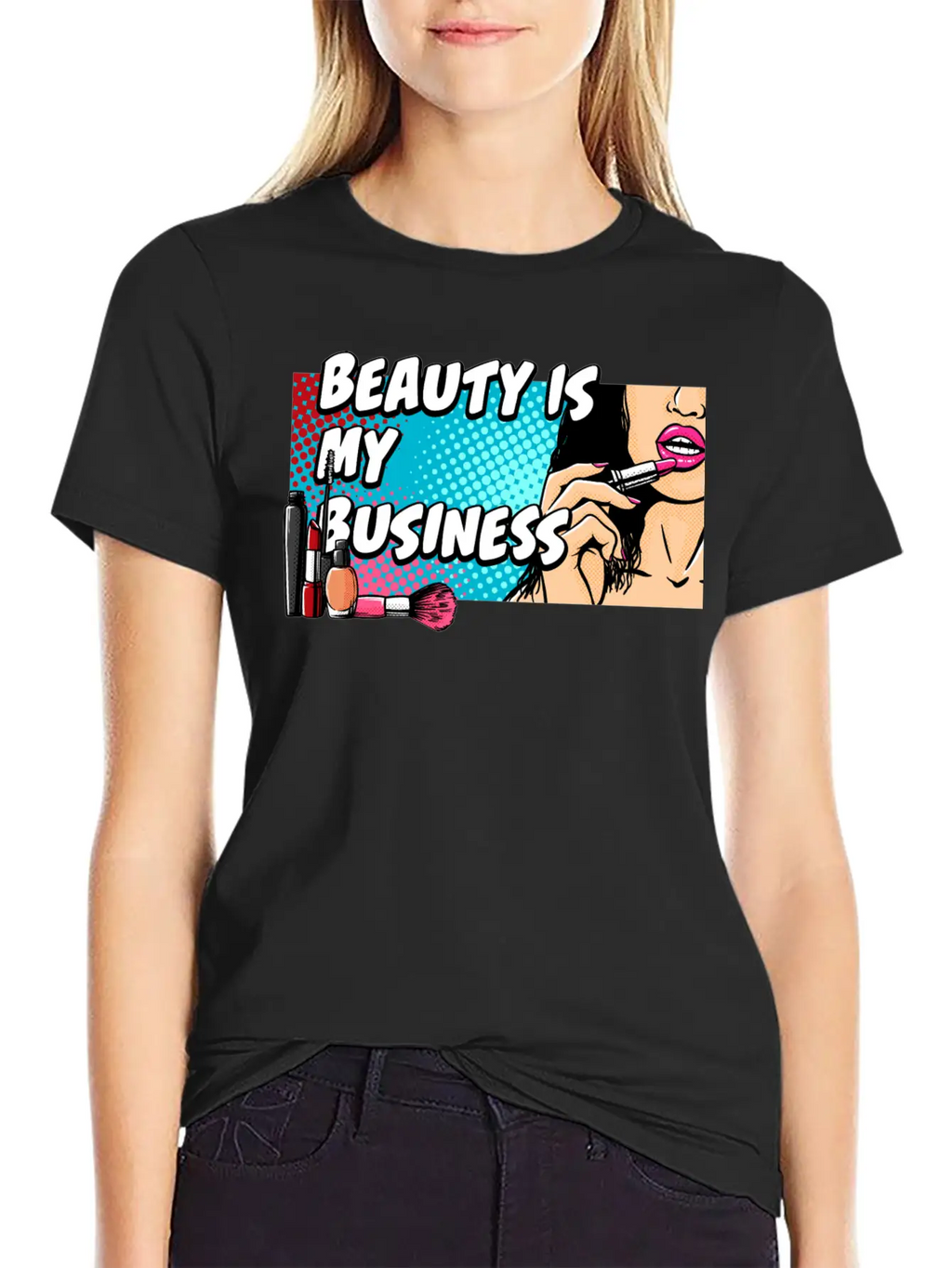 Beauty Is My Business Esthetician Dermatologist Unisex Casual T-Shirt – Clean Design For Daily Comfort